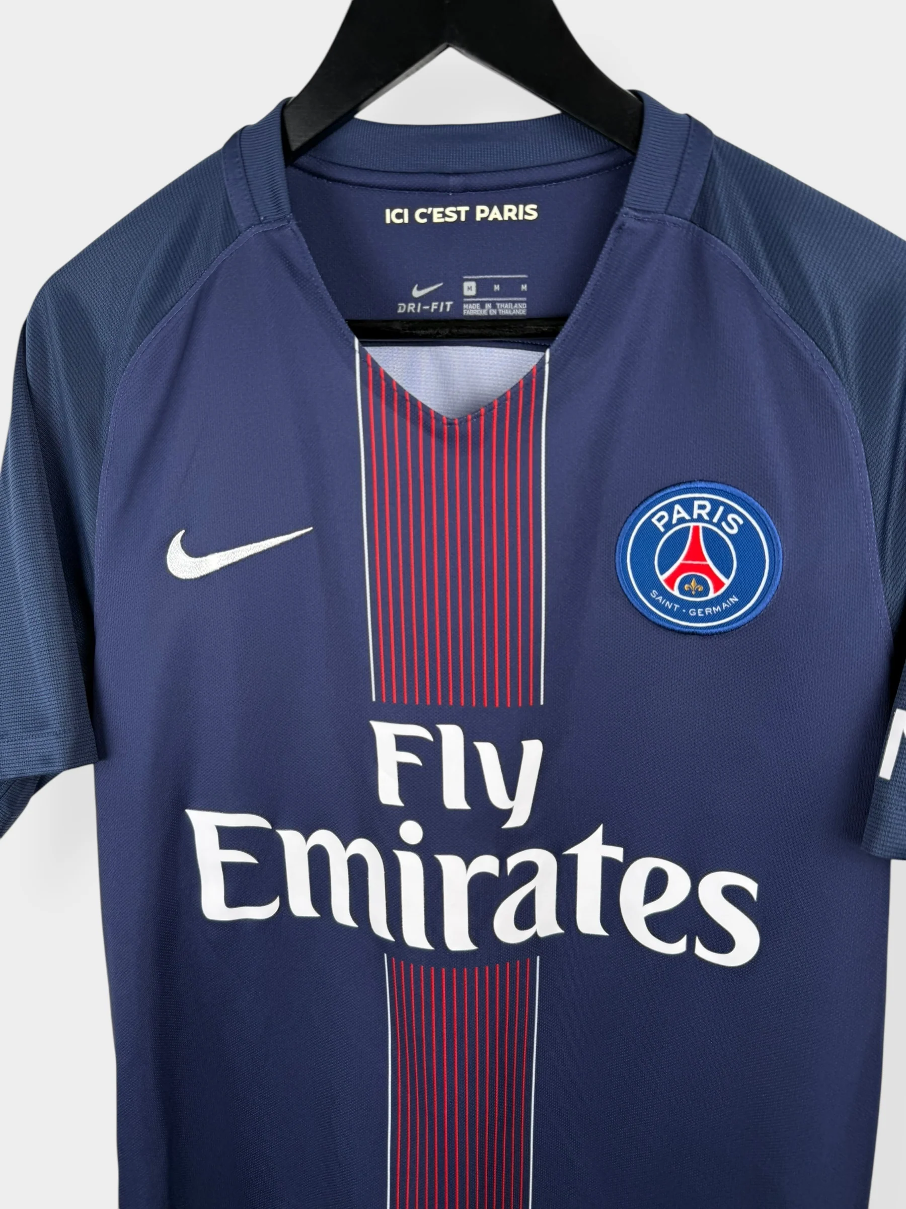 2016-17 PARIS SAINT-GERMAIN HOME SHIRT IBRAHIMOVIC #10 M - Image 4