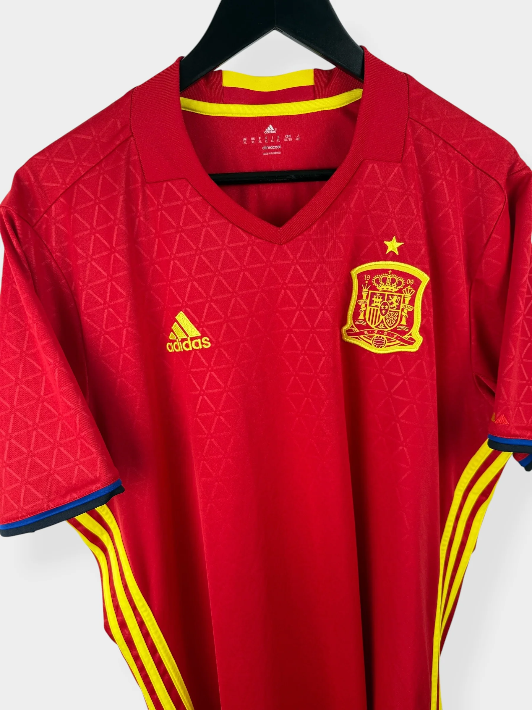2016-17 SPAIN HOME SHIRT XL - Image 3