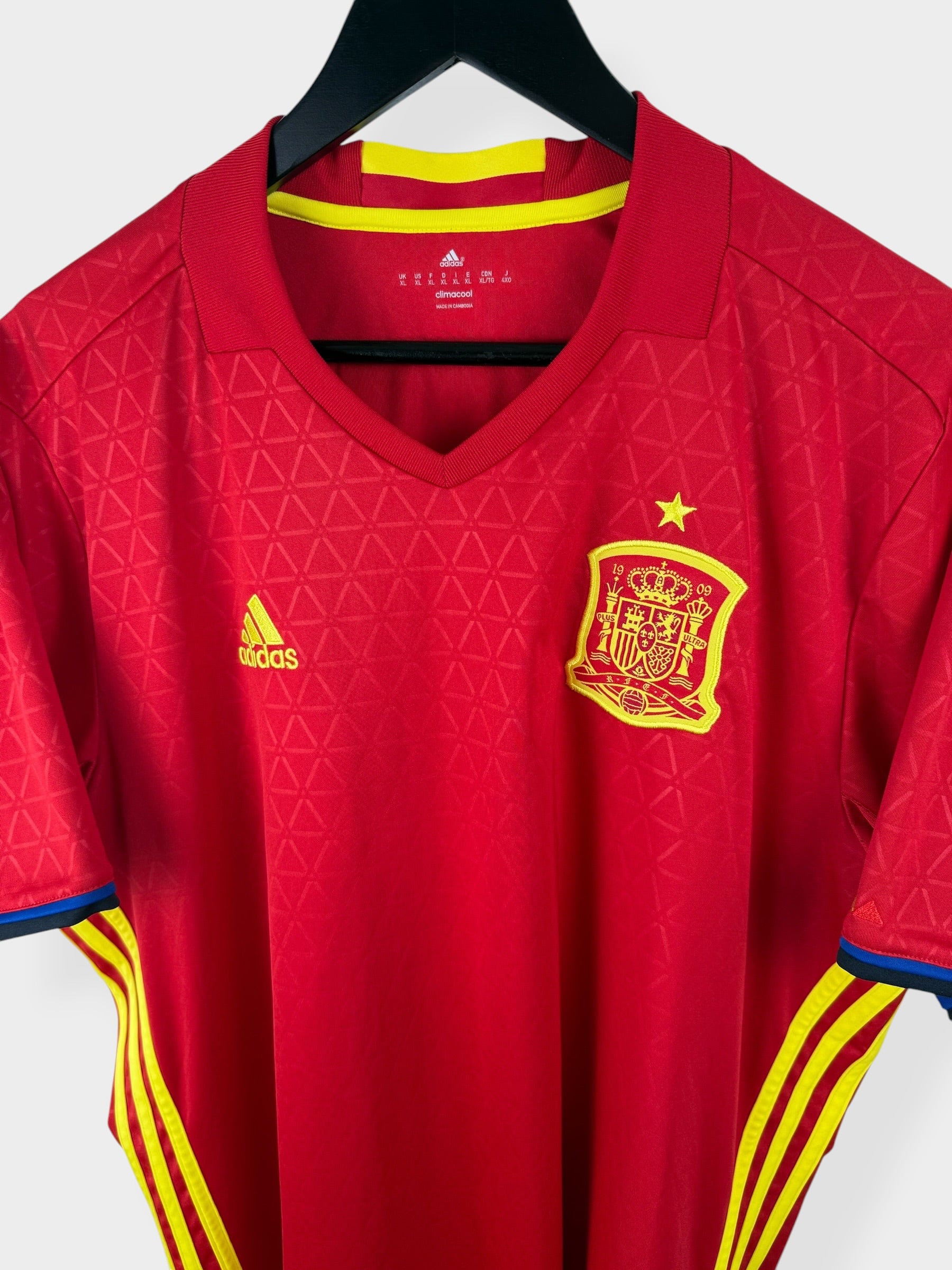 2016-17 SPAIN HOME SHIRT XL - Image 4