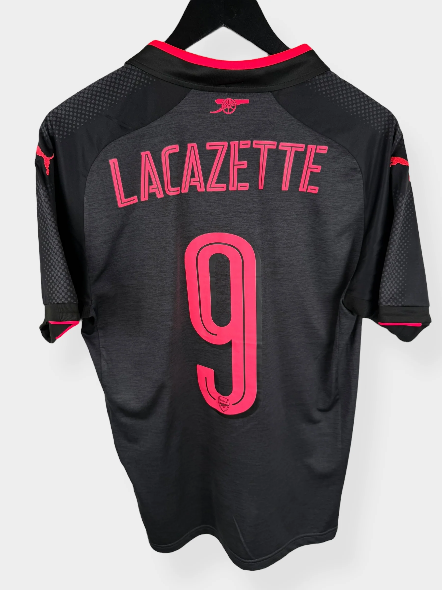 2017-18 ARSENAL THIRD SHIRT LACAZETTE #9 S
