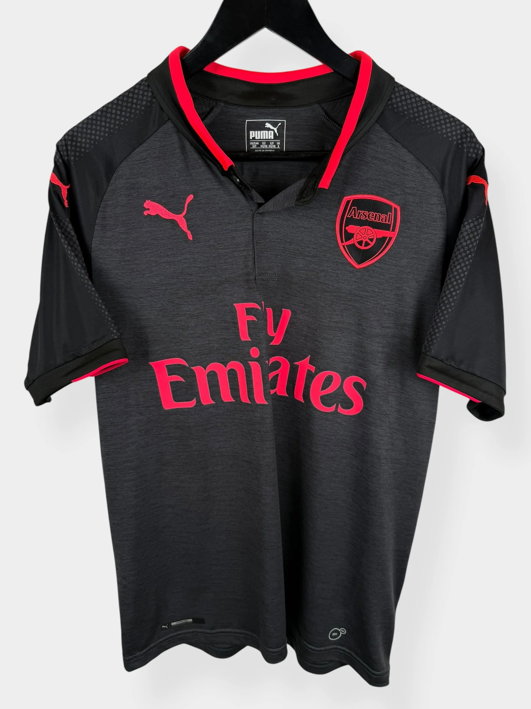 2017-18 ARSENAL THIRD SHIRT LACAZETTE #9 S - Image 2