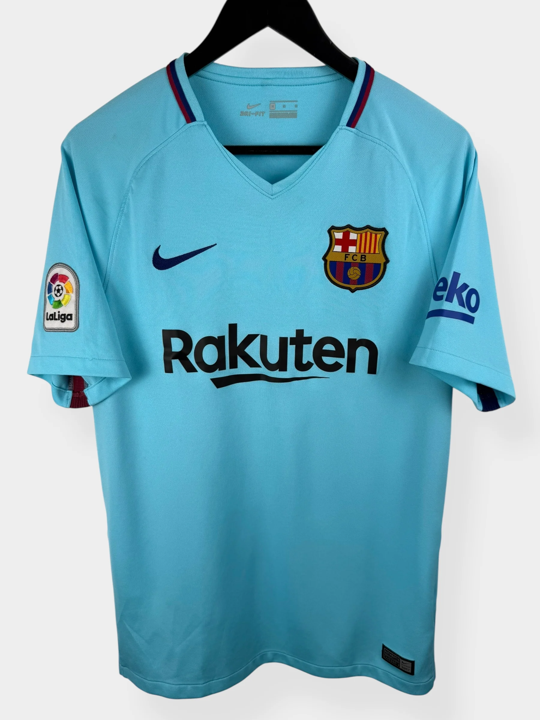 2017-18 BARCELONA AWAY SHIRT MESSI #10 M - Image 2