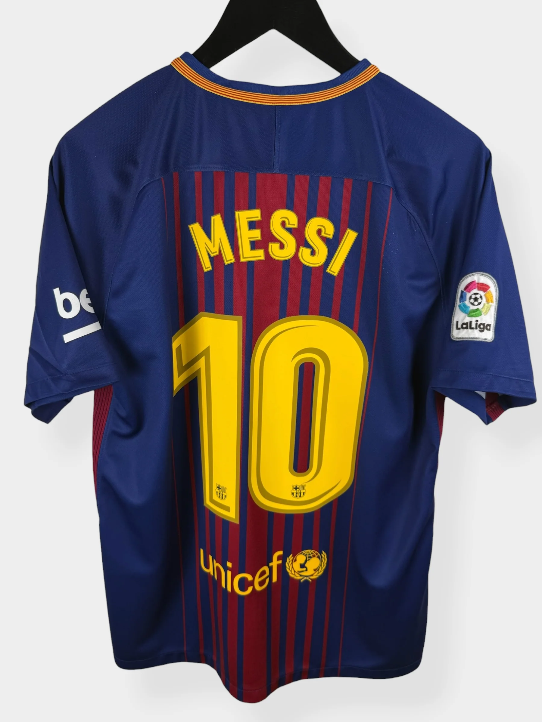 2017-18 BARCELONA HOME SHIRT MESSI #10 L