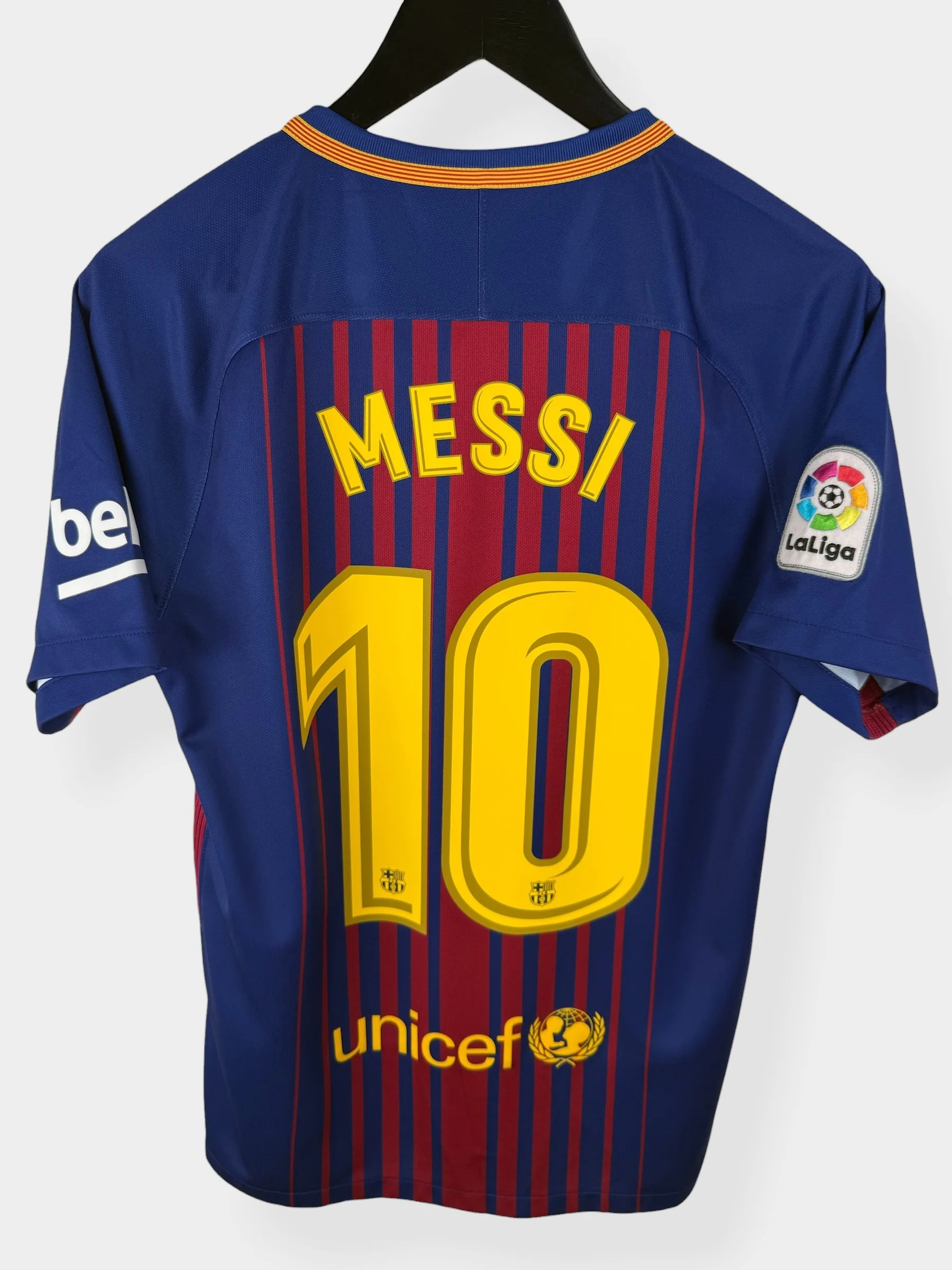 2017-18 BARCELONA HOME SHIRT MESSI #10 S