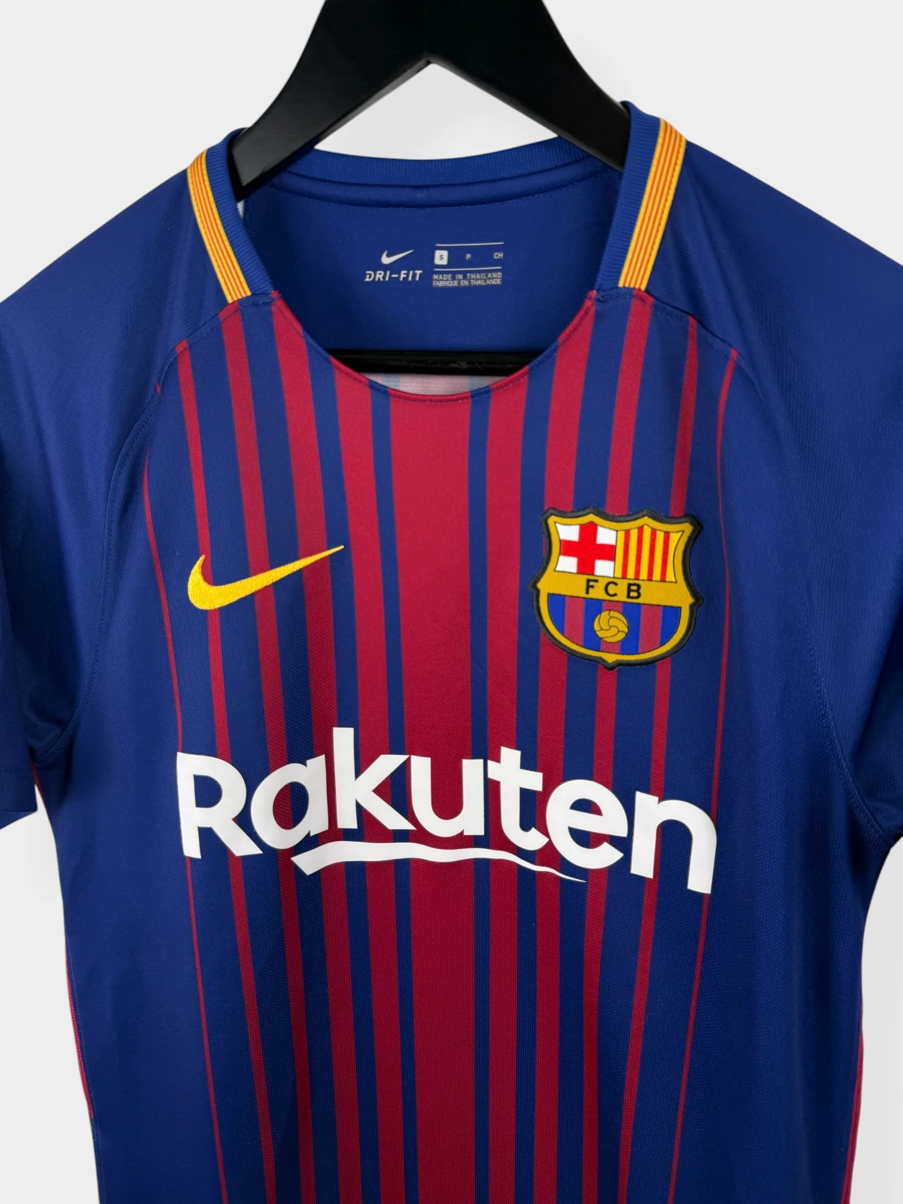 2017-18 BARCELONA HOME SHIRT MESSI #10 S - Image 4
