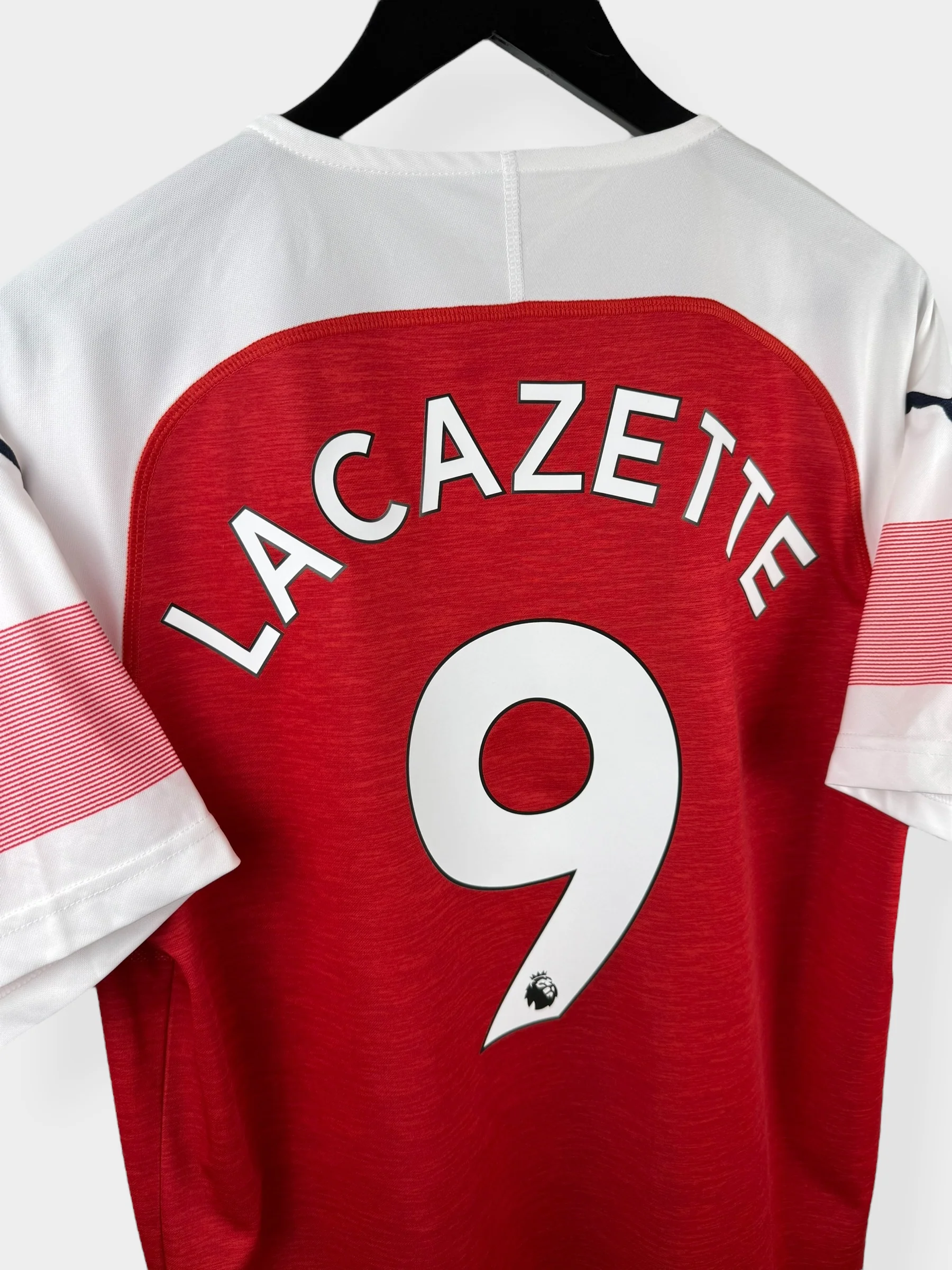 2018-19 ARSENAL HOME SHIRT LACAZETTE #9 L - Image 3
