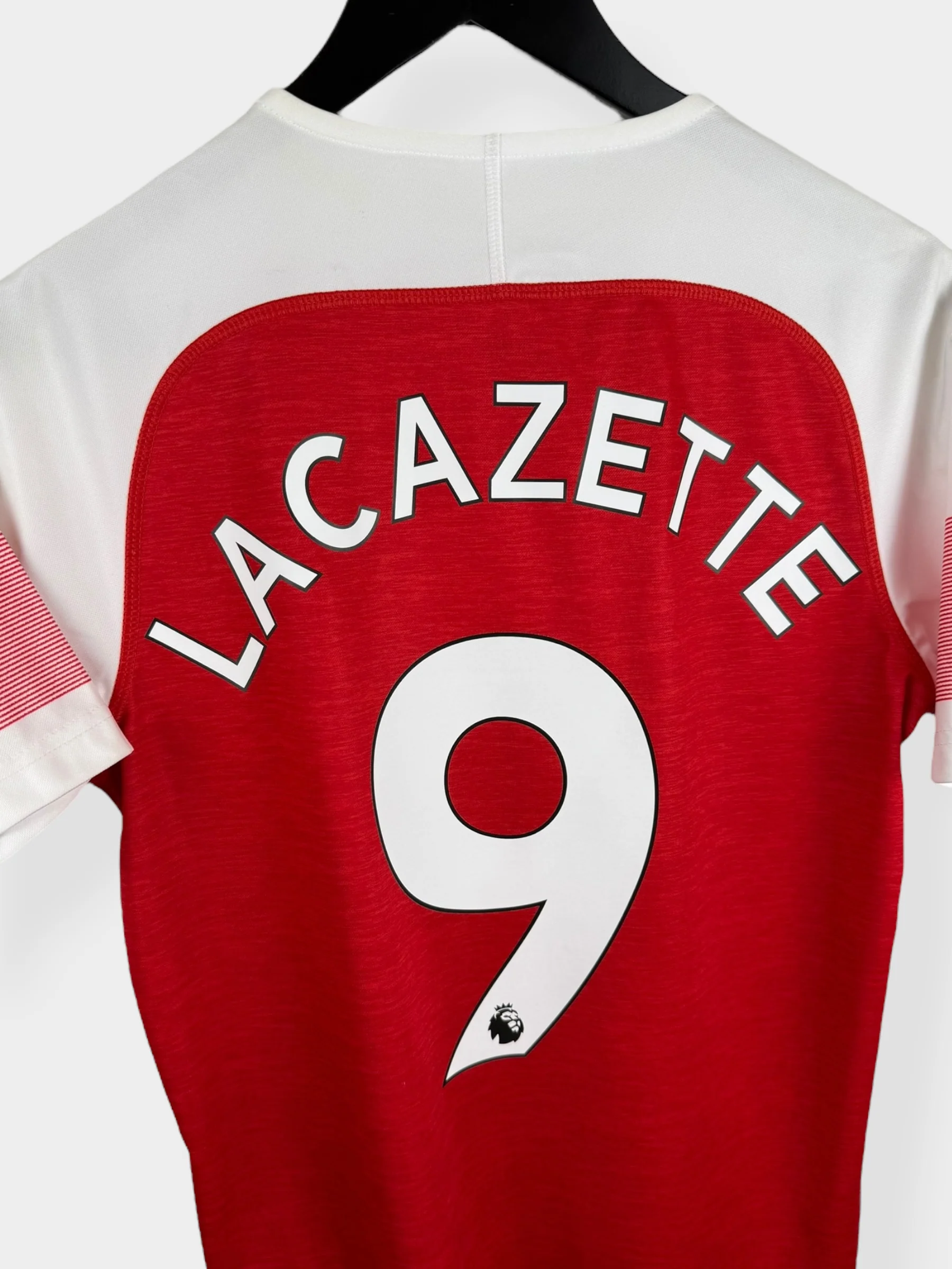 2018-19 ARSENAL HOME SHIRT LACAZETTE #9 S - Image 3