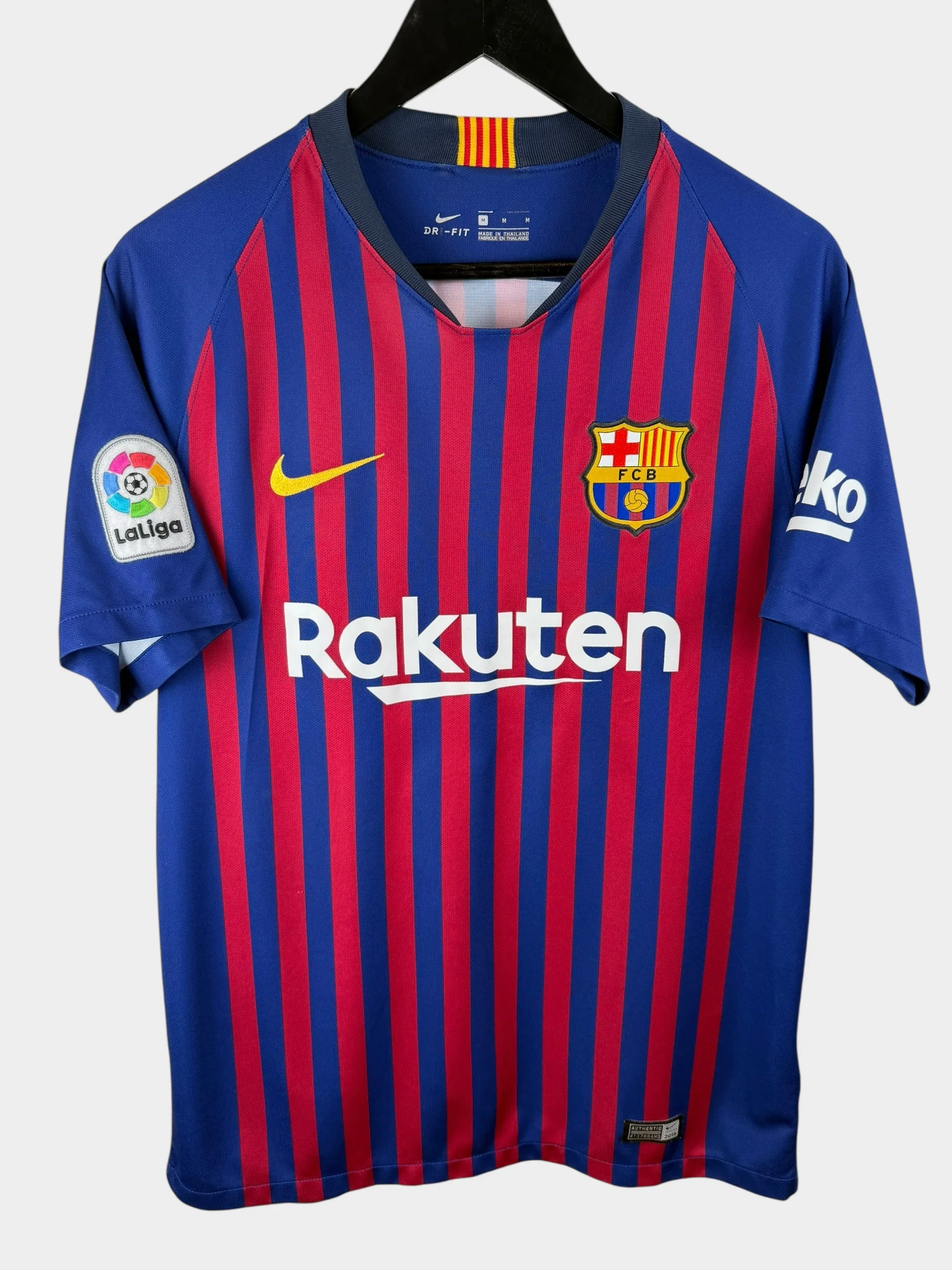 2018-19 BARCELONA HOME SHIRT MESSI #10 M - Image 2