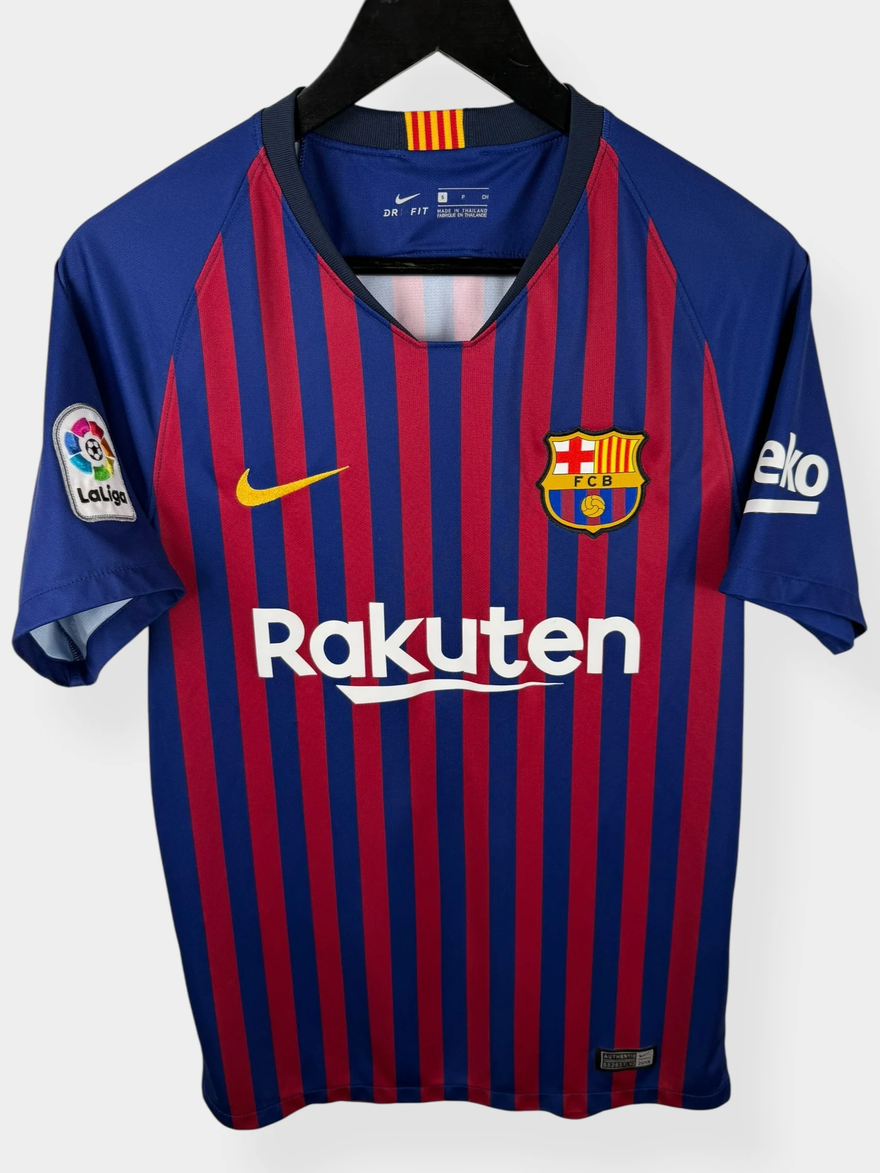 2018-19 BARCELONA HOME SHIRT MESSI #10 S - Image 2