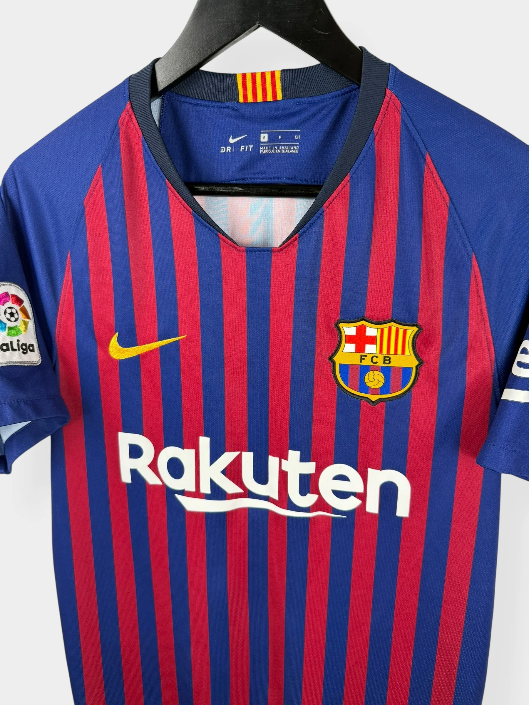 2018-19 BARCELONA HOME SHIRT MESSI #10 S - Image 4