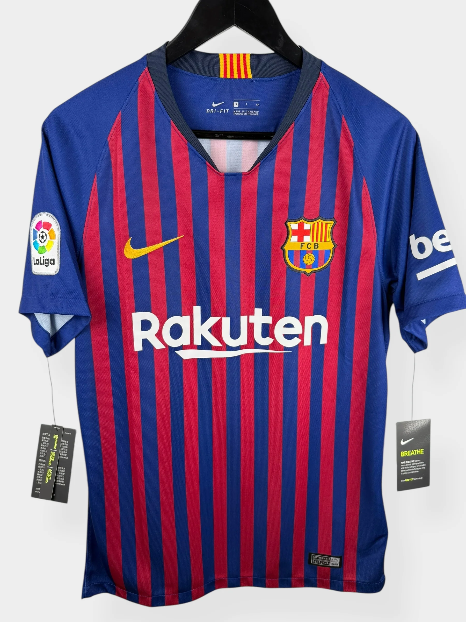 2018-19 BARCELONA HOME SHIRT MESSI #10 S - Image 2