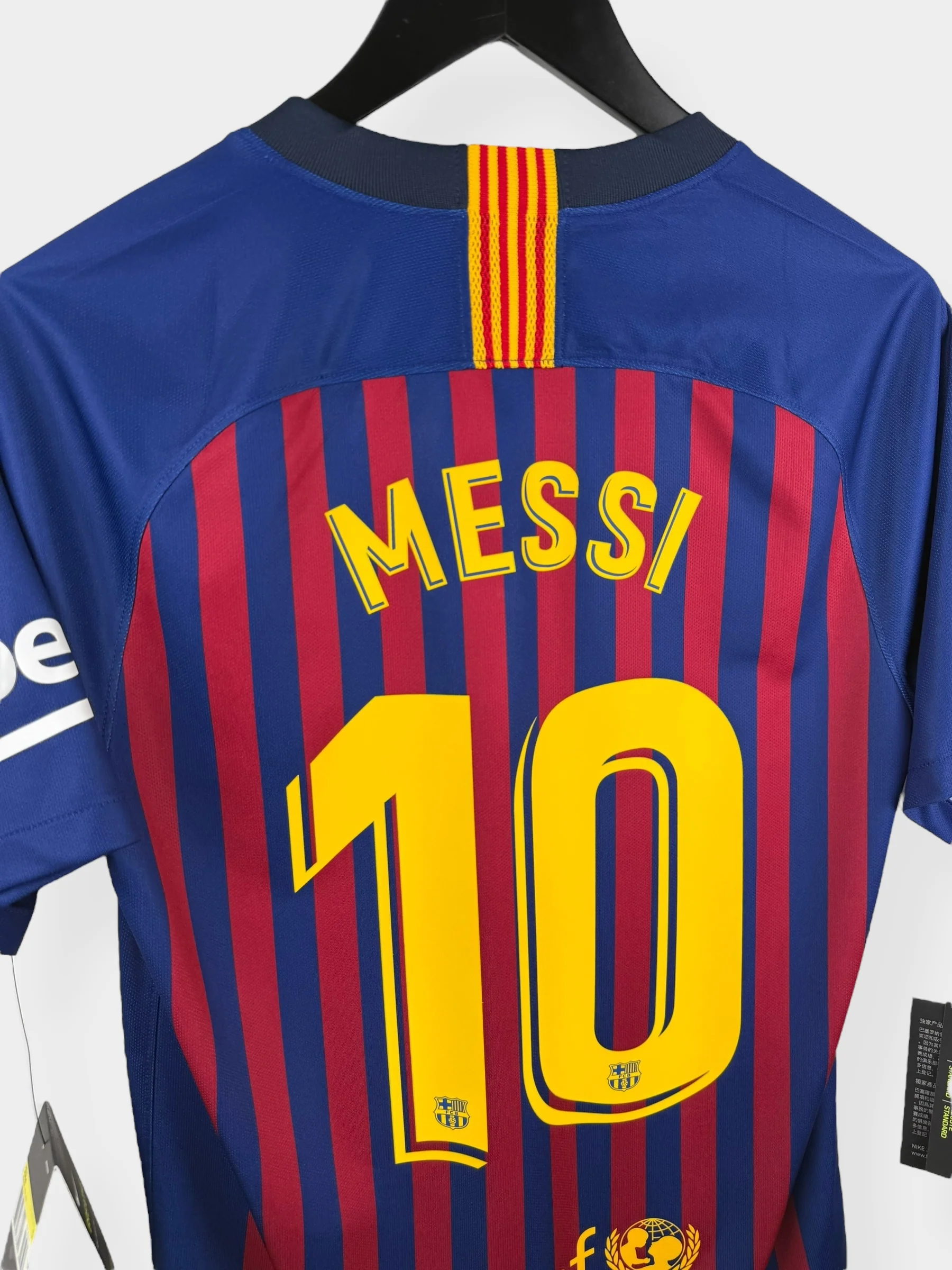 2018-19 BARCELONA HOME SHIRT MESSI #10 S - Image 3