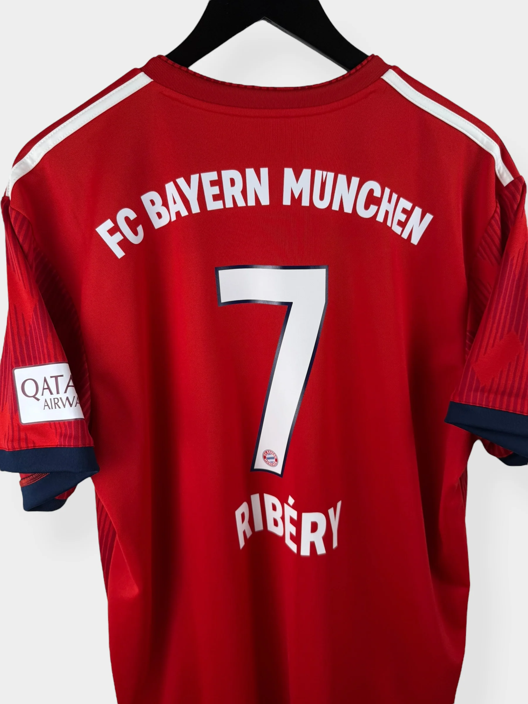2018-19 BAYERN MUNICH HOME SHIRT RIBÉRY #7 XL - Image 3