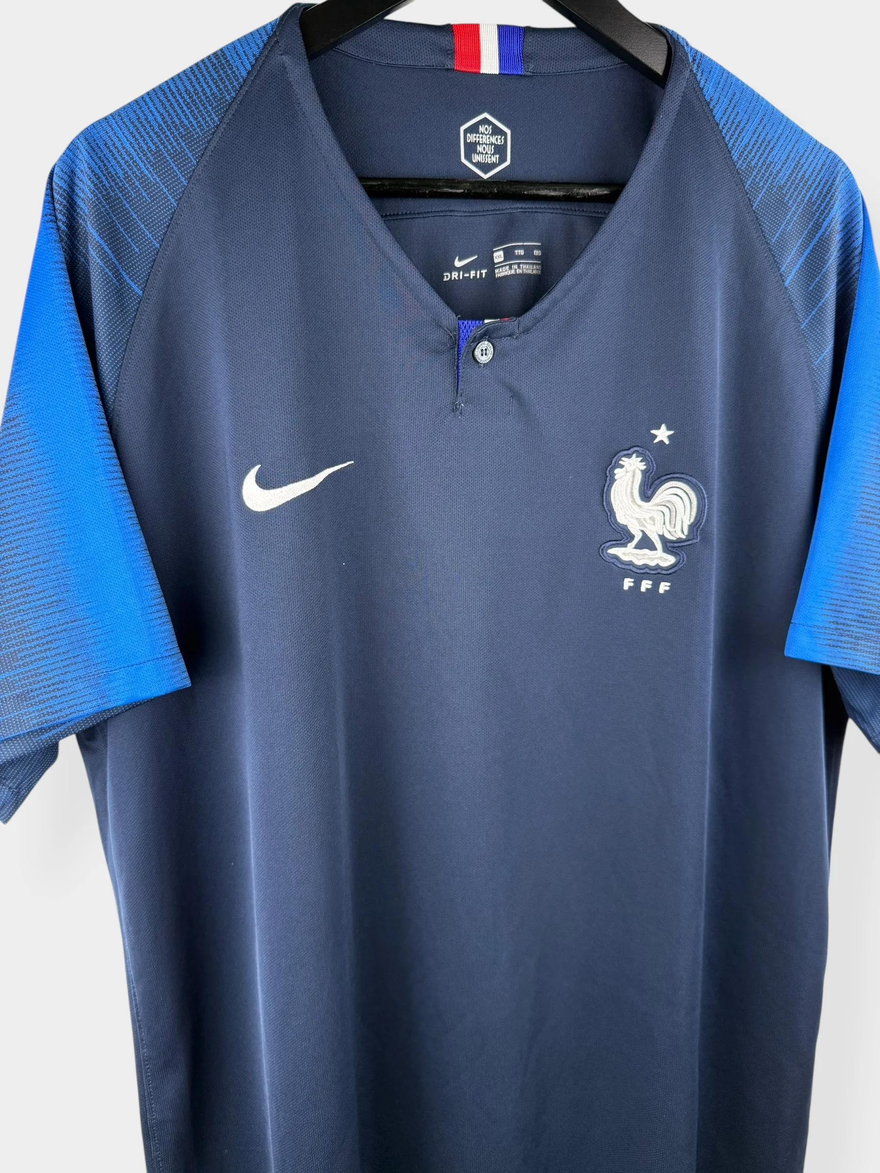 2018-19 FRANCE HOME SHIRT XXL - Image 3