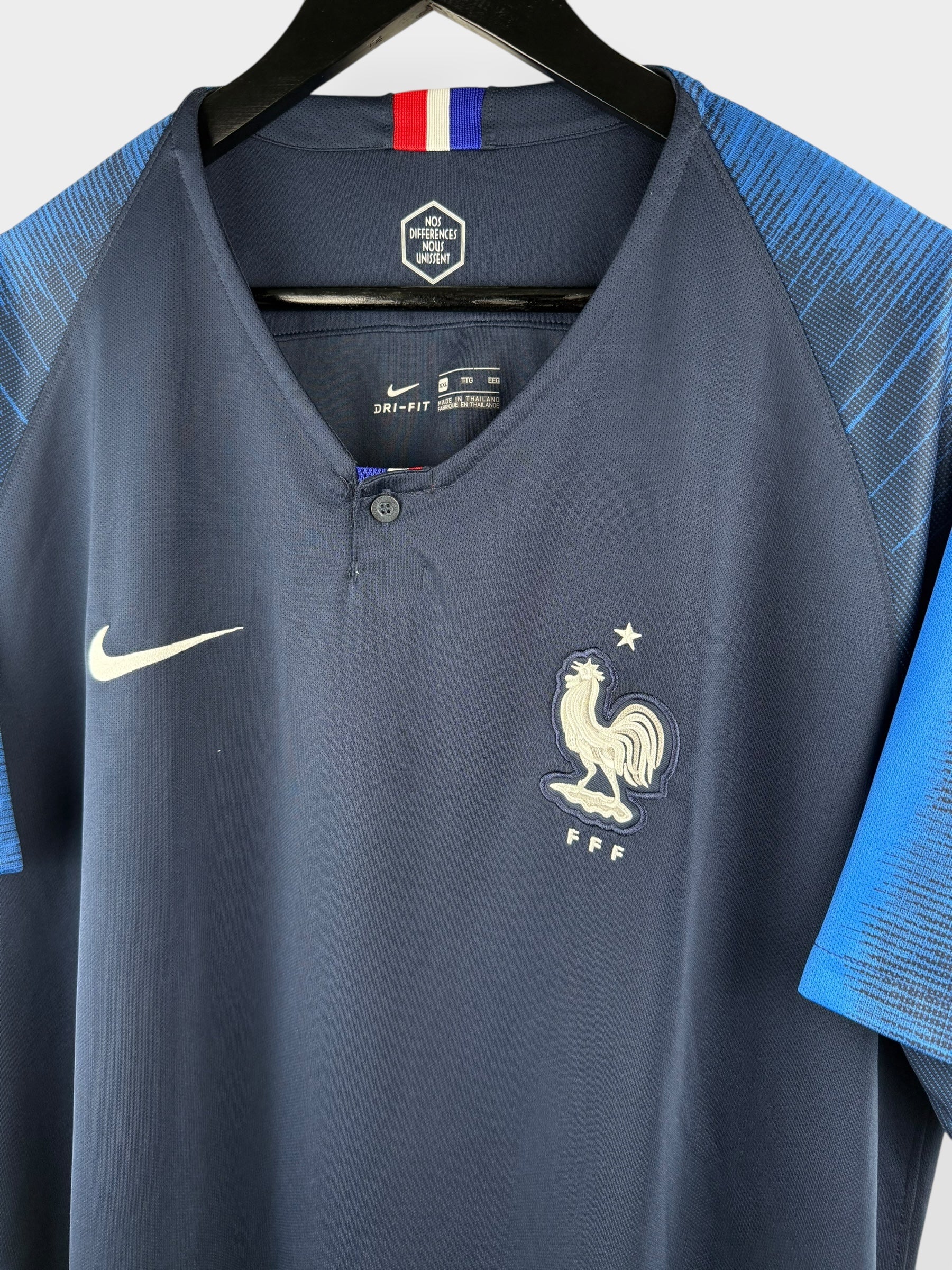 2018-19 FRANCE HOME SHIRT XXL - Image 4