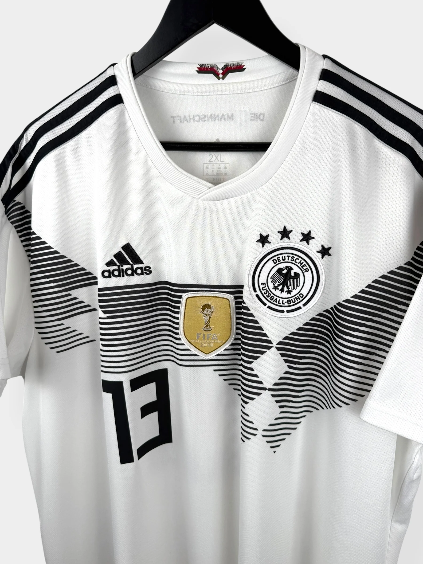 2018-19 GERMANY HOME SHIRT MULLER #13 XXL - Image 4