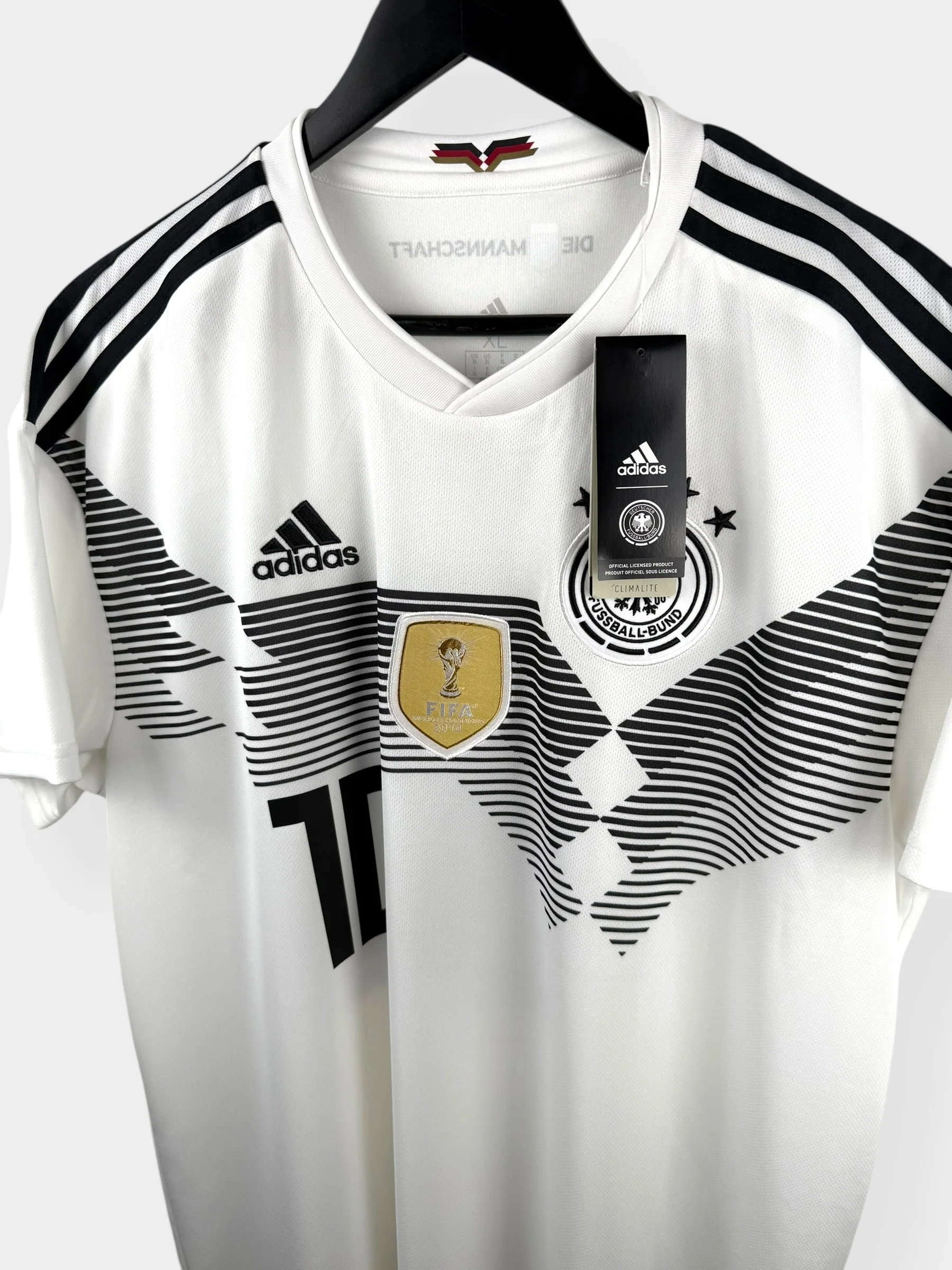 2018-19 GERMANY HOME SHIRT ÖZIL #10 XL - Image 4