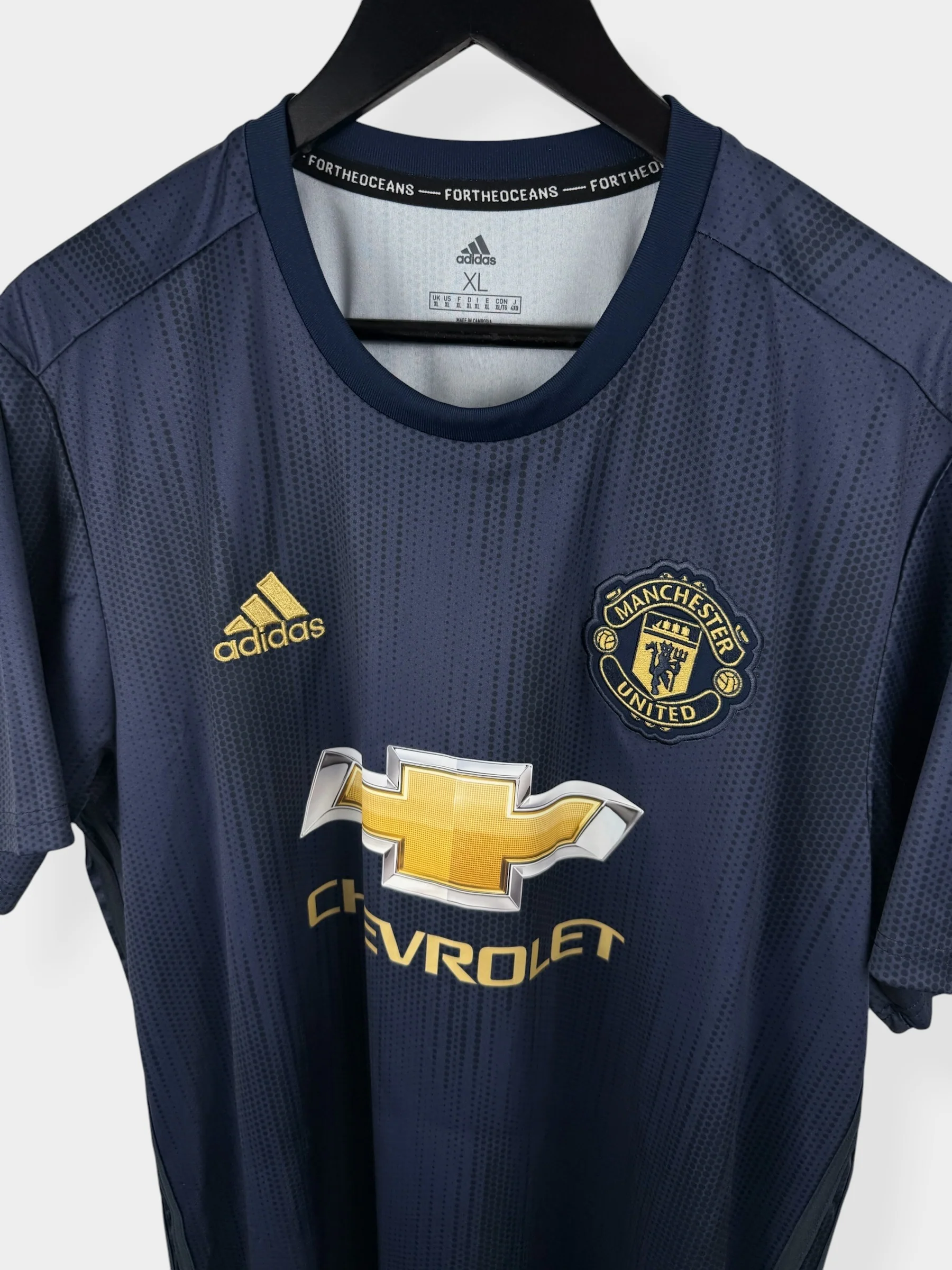 2018-19 MANCHESTER UNITED THIRD SHIRT POGBA #6 XL - Image 4