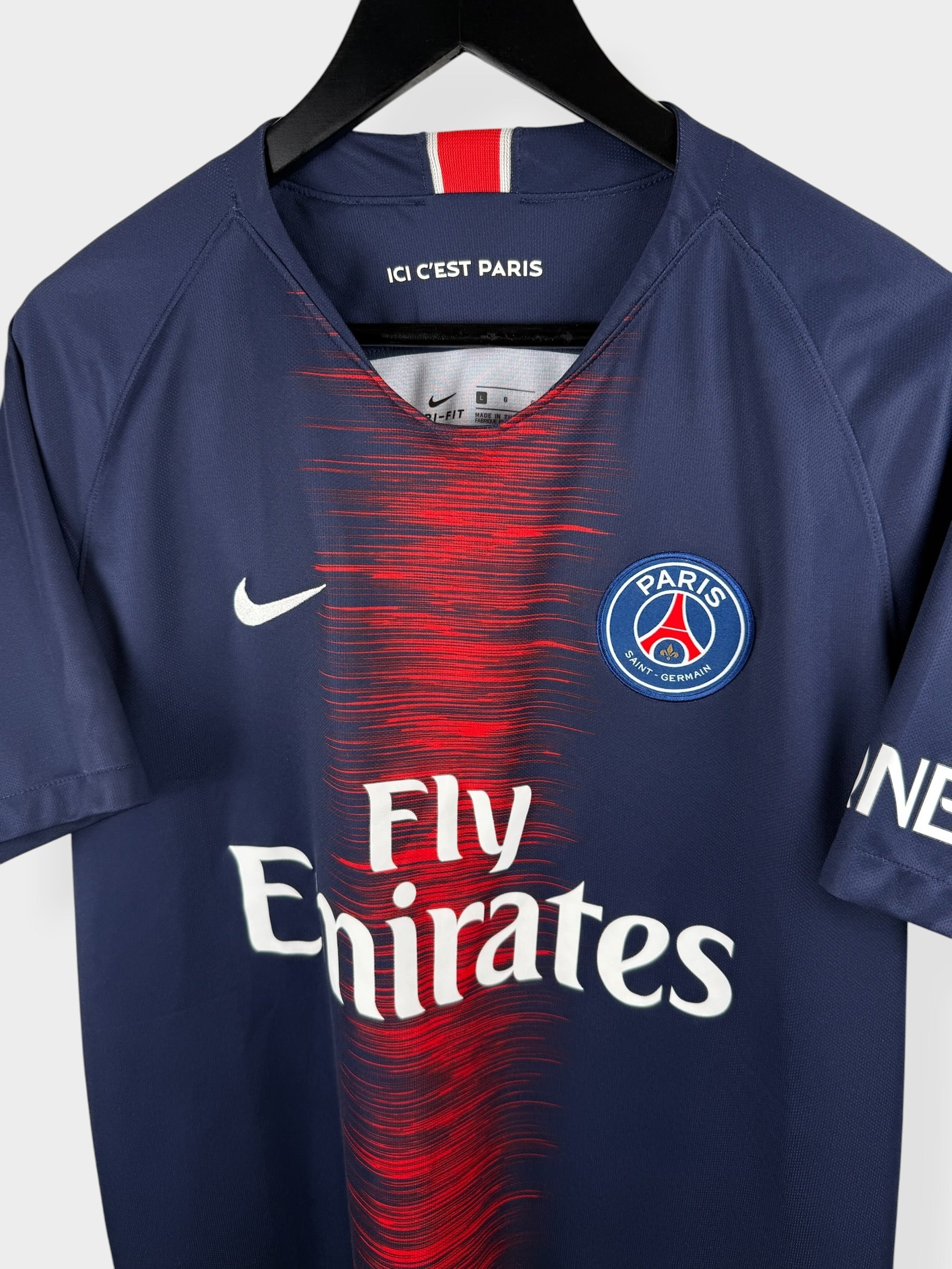 2018-19 PARIS SAINT-GERMAIN HOME SHIRT NEYMAR #10 L - Image 4