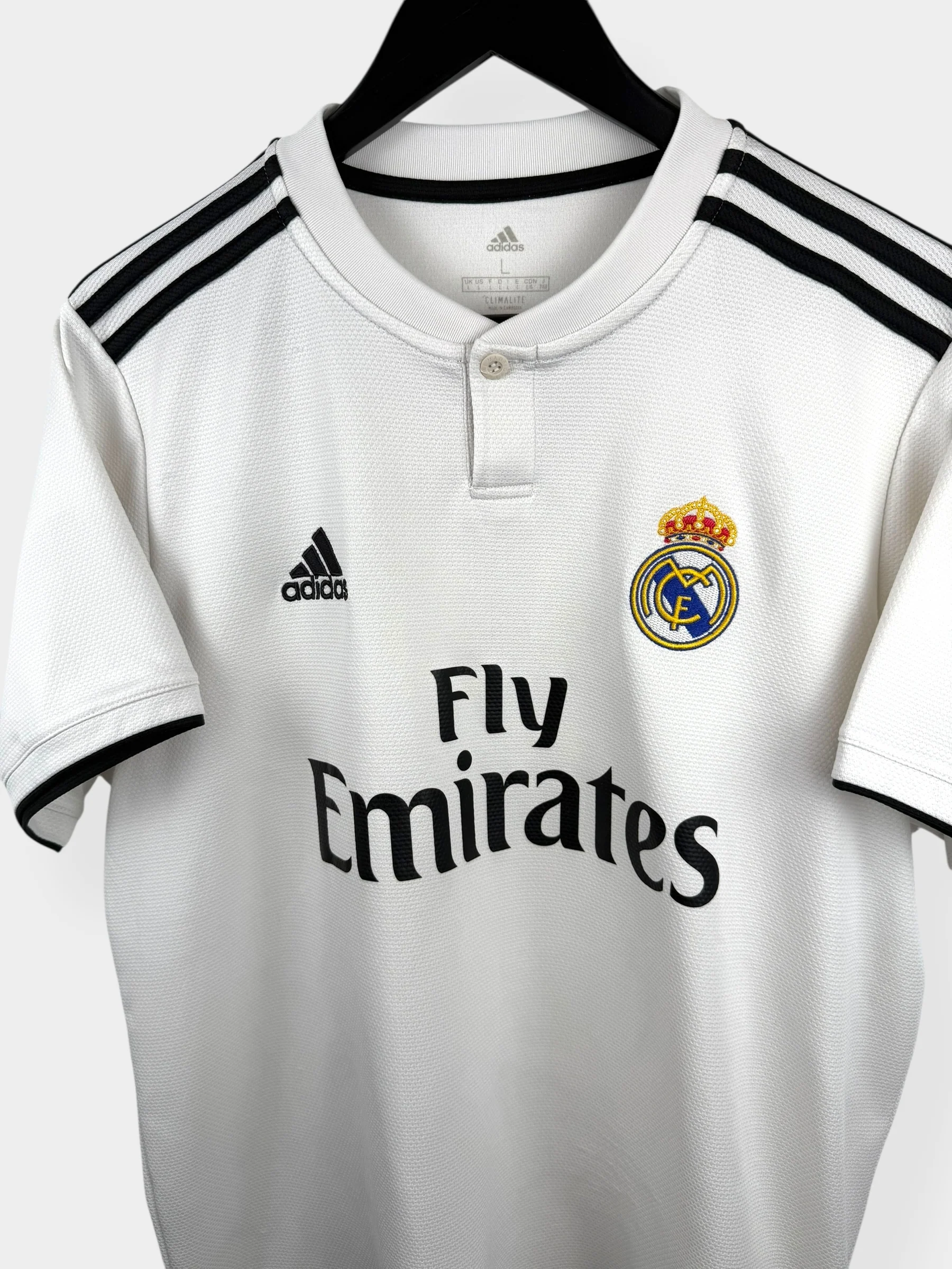 2018-19 REAL MADRID HOME SHIRT L - Image 4