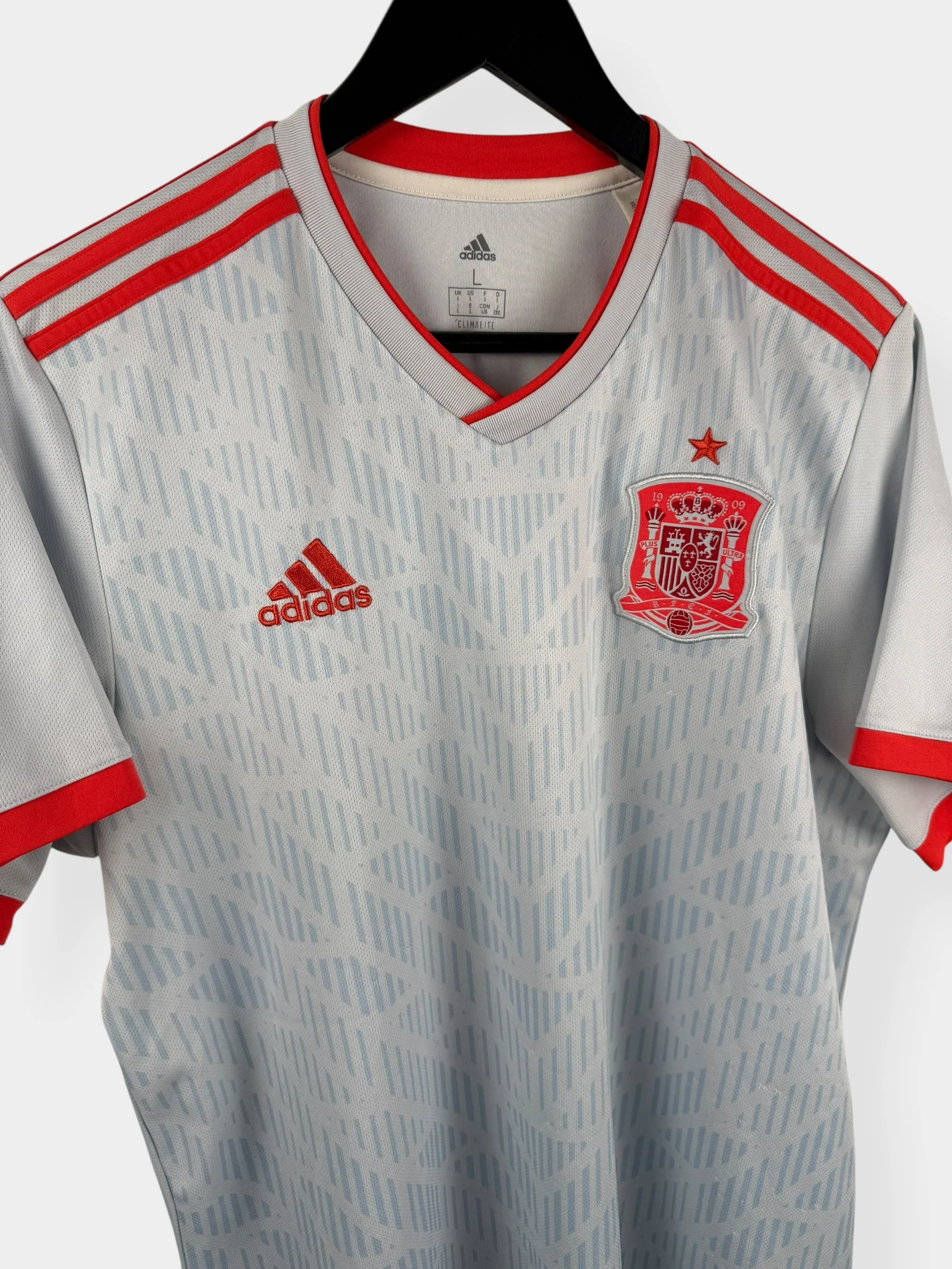 2018-19 SPAIN AWAY SHIRT L - Image 3