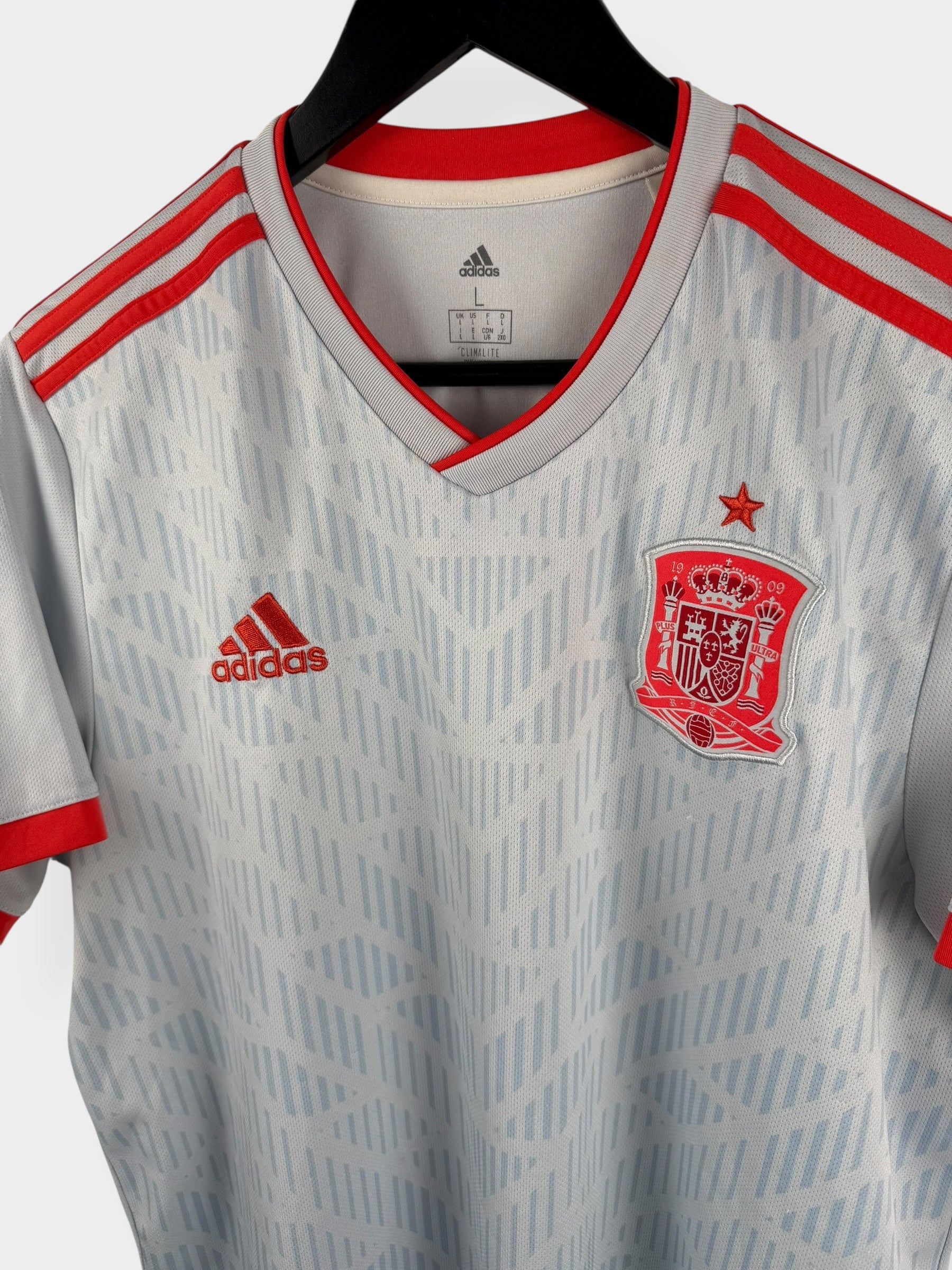 2018-19 SPAIN AWAY SHIRT L - Image 4