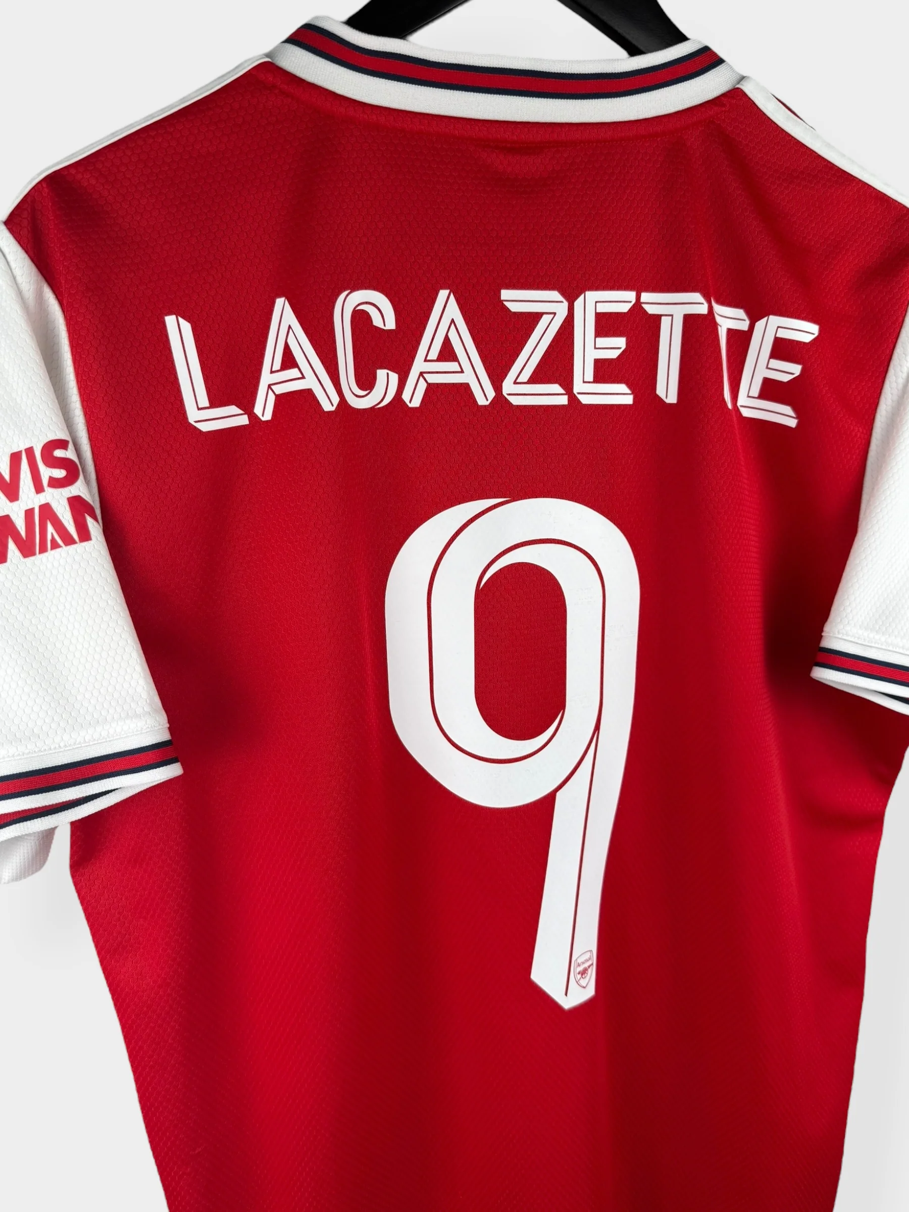 2019-20 ARSENAL HOME SHIRT LACAZETTE #9 L - Image 3