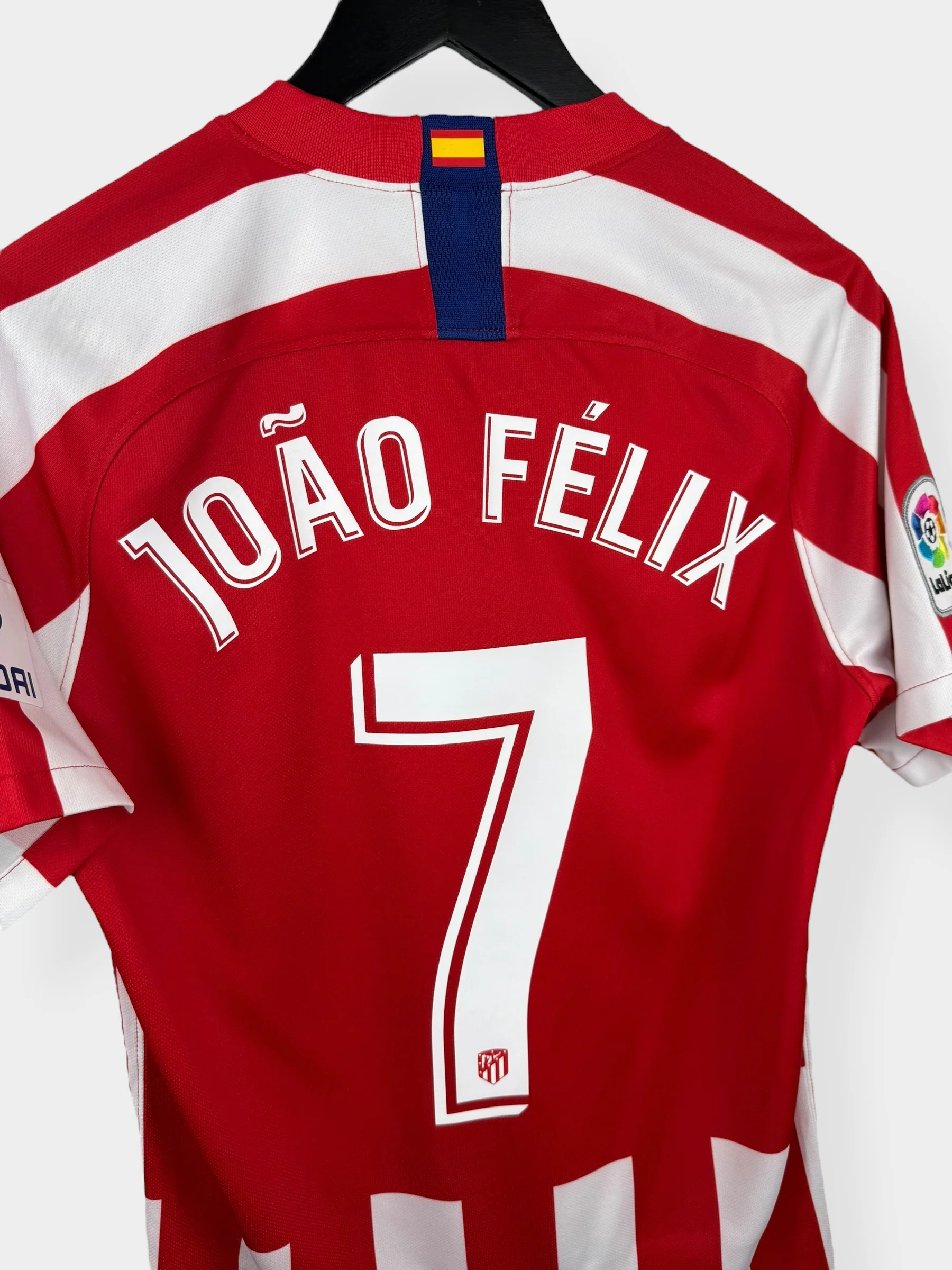 2019-20 ATLETICO MADRID HOME SHIRT JOAO FELIX #7 S - Image 3