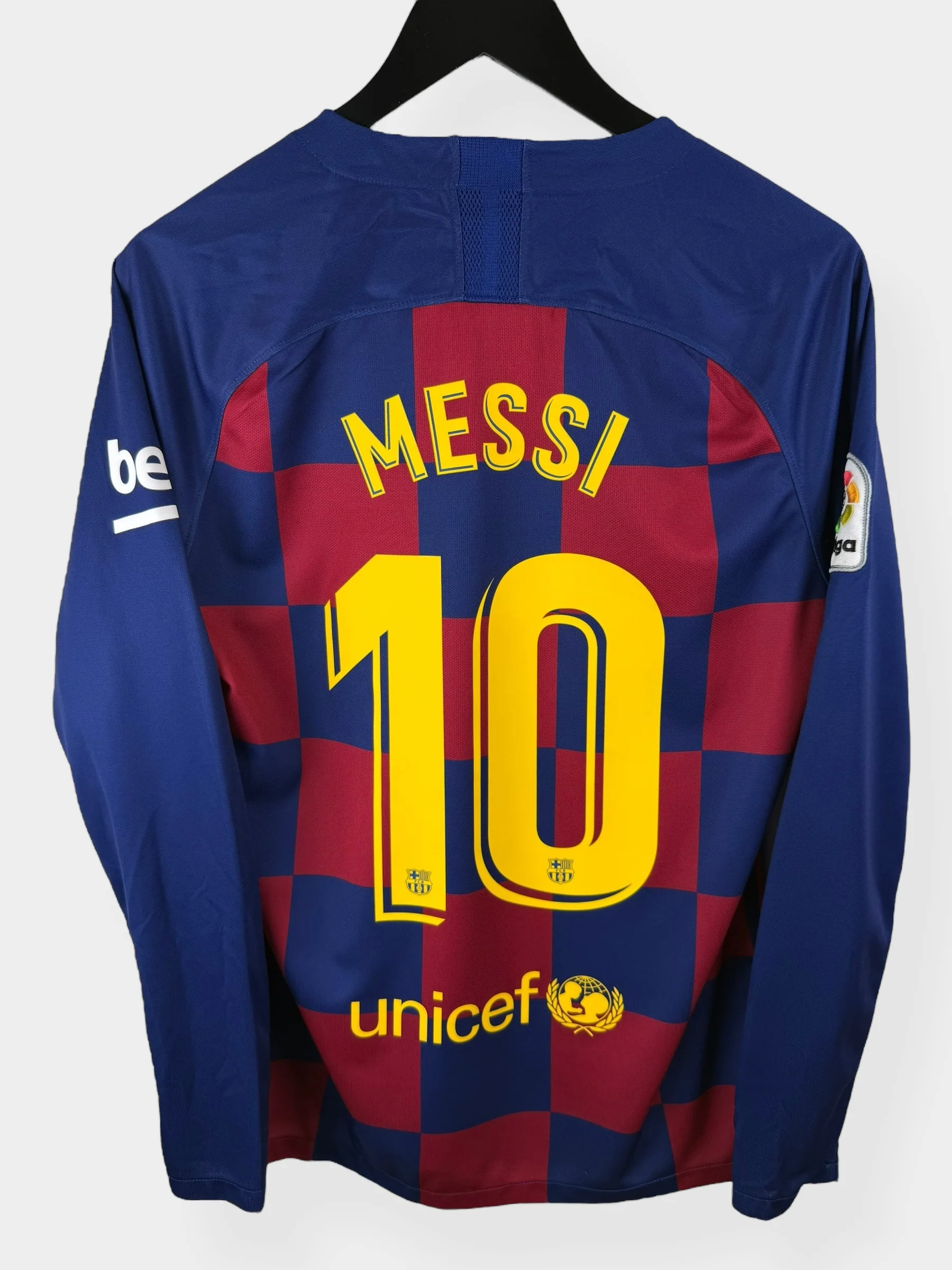 2019-20 BARCELONA HOME SHIRT LS MESSI #10 M