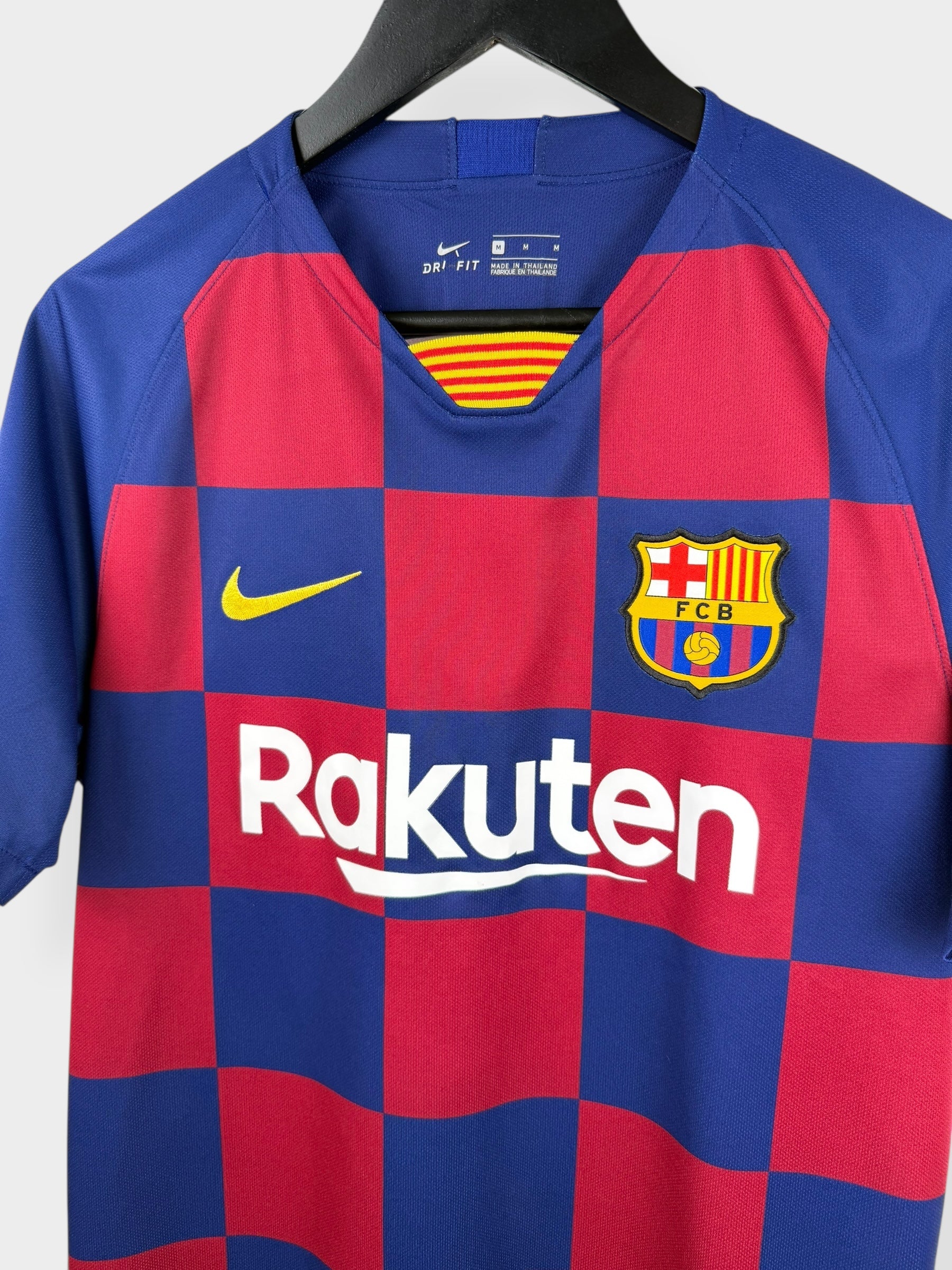 2019-20 BARCELONA HOME SHIRT SUAREZ #9 M - Image 4