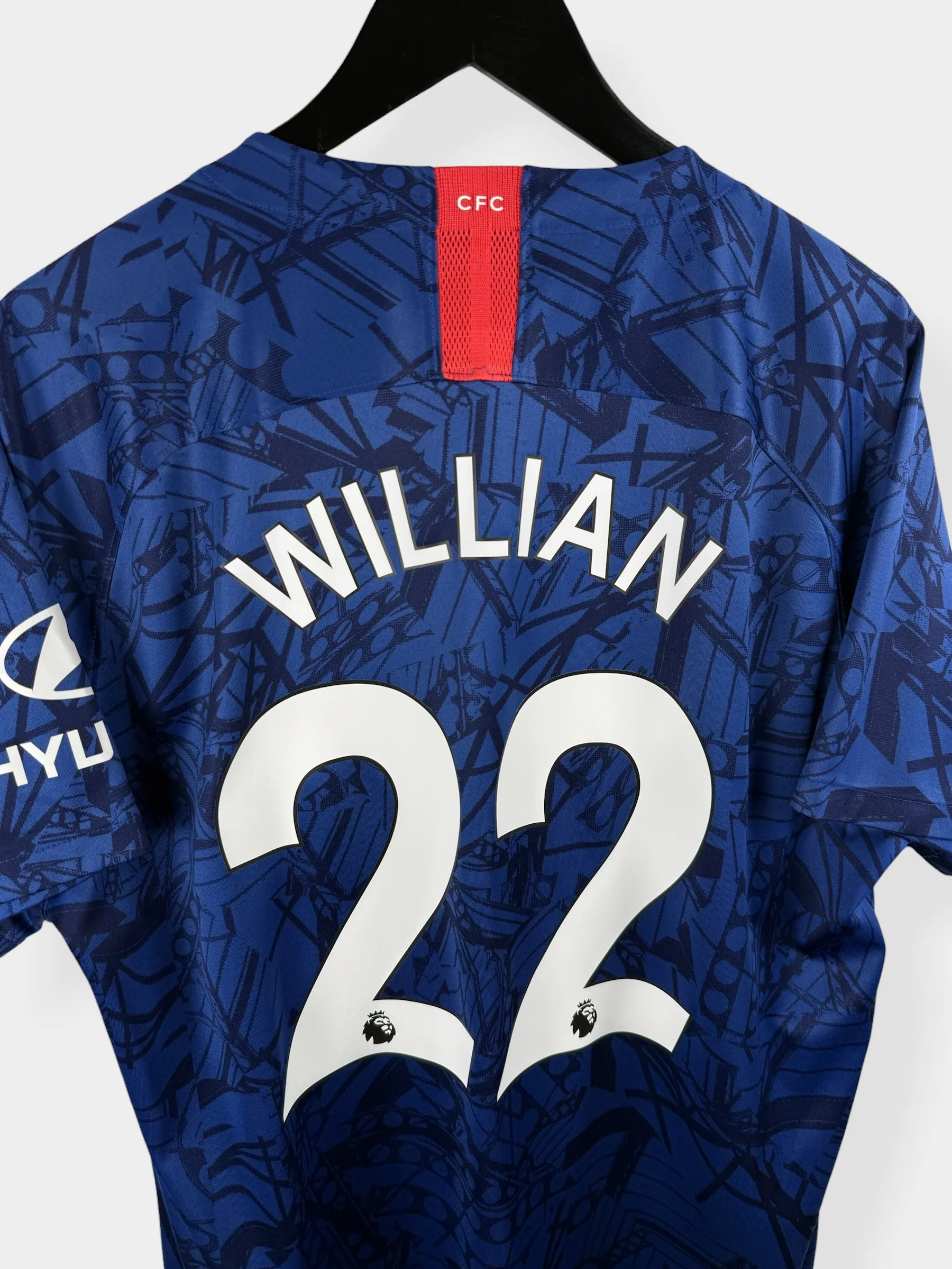 2019-20 CHELSEA HOME SHIRT WILLIAN #22 XL - Image 3