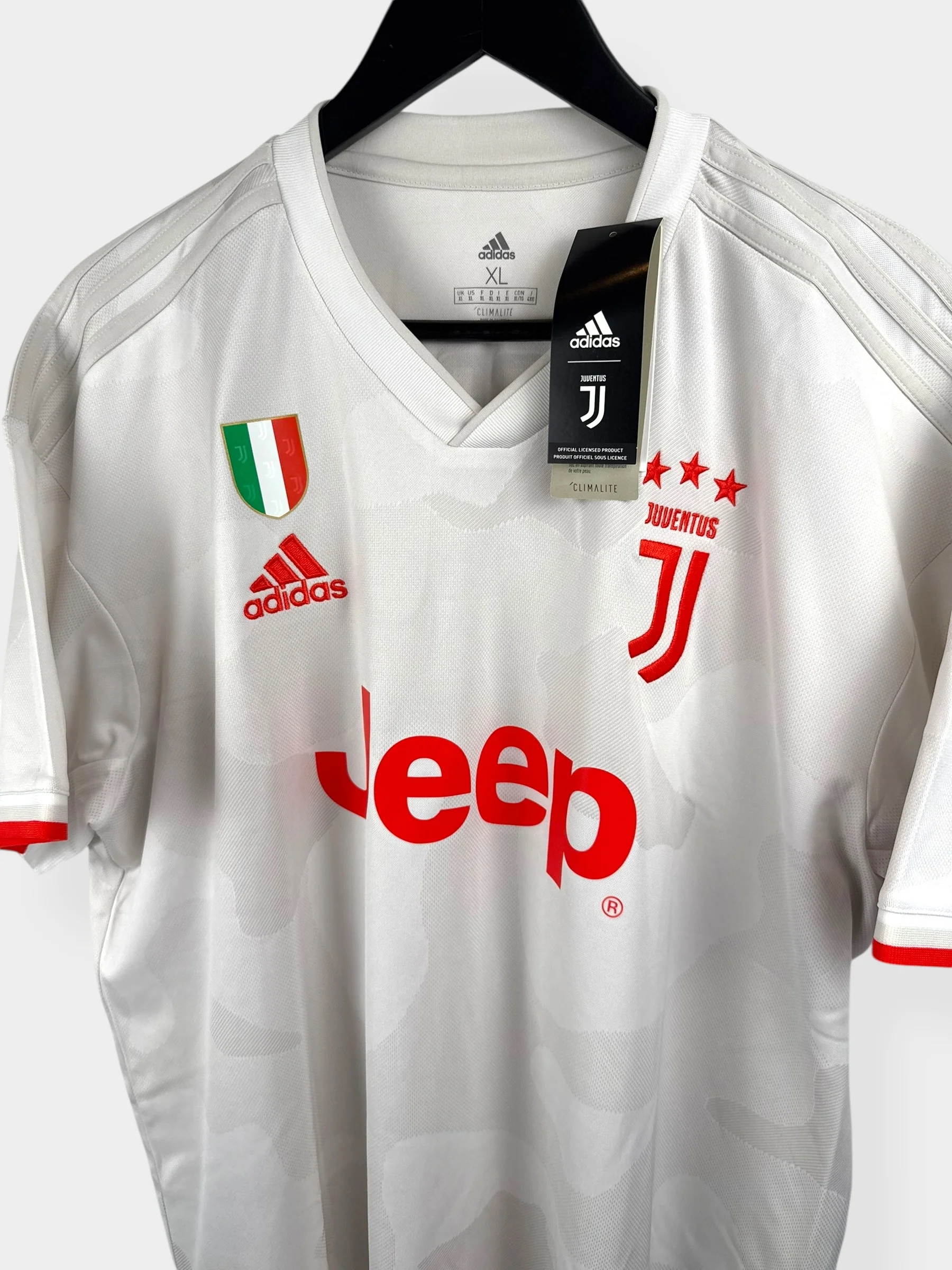 2019-20 JUVENTUS AWAY SHIRT BERNADESCHI #33 XL - Image 4