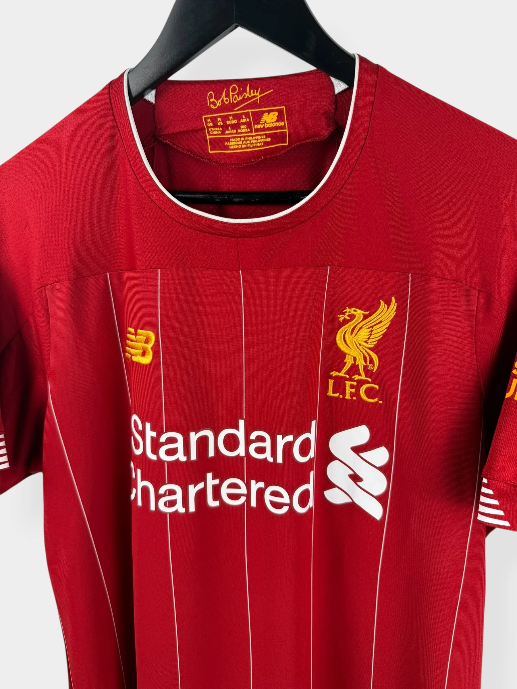 2019-20 LIVERPOOL HOME SHIRT JONES #48 M - Image 4
