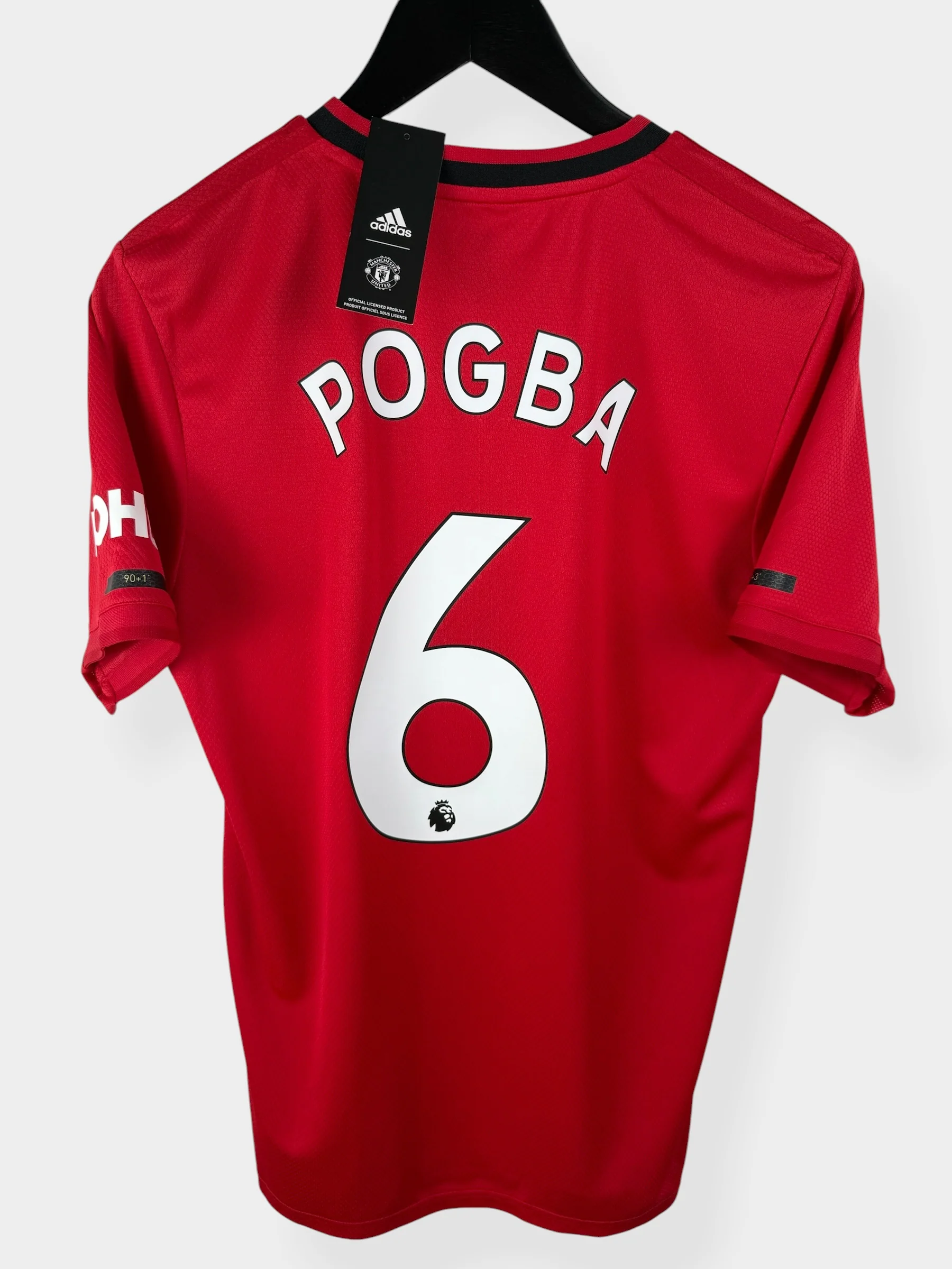 2019-20 MANCHESTER UNITED HOME SHIRT POGBA #6 M
