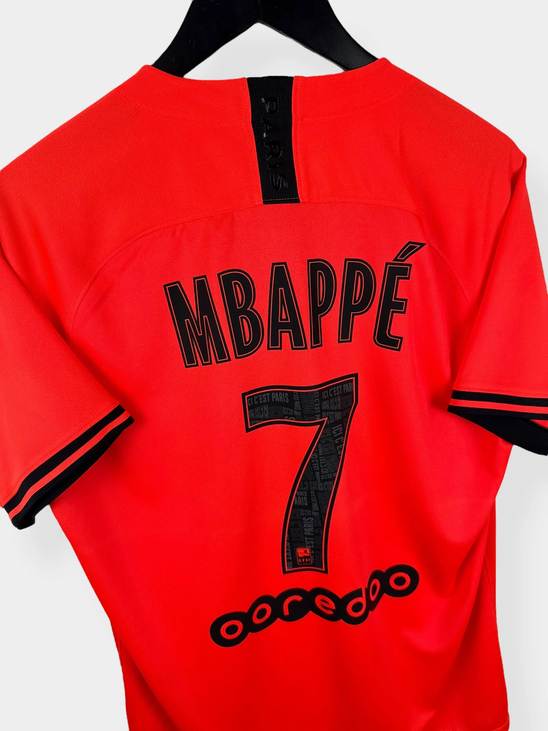 2019-20 PARIS SAINT-GERMAIN AWAY SHIRT MBAPPE #7 L - Image 3