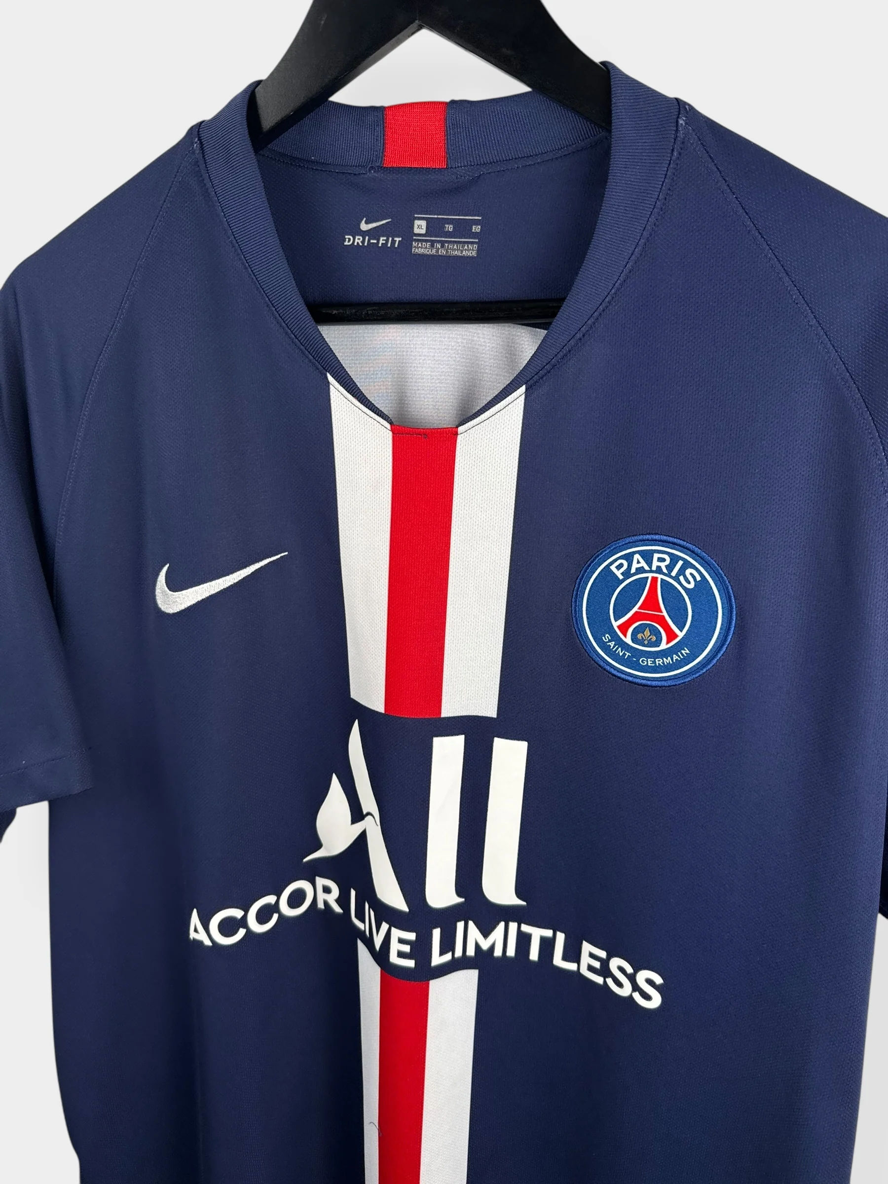 2019-20 PARIS SAINT-GERMAIN HOME SHIRT MBAPPE #7 XL - Image 4