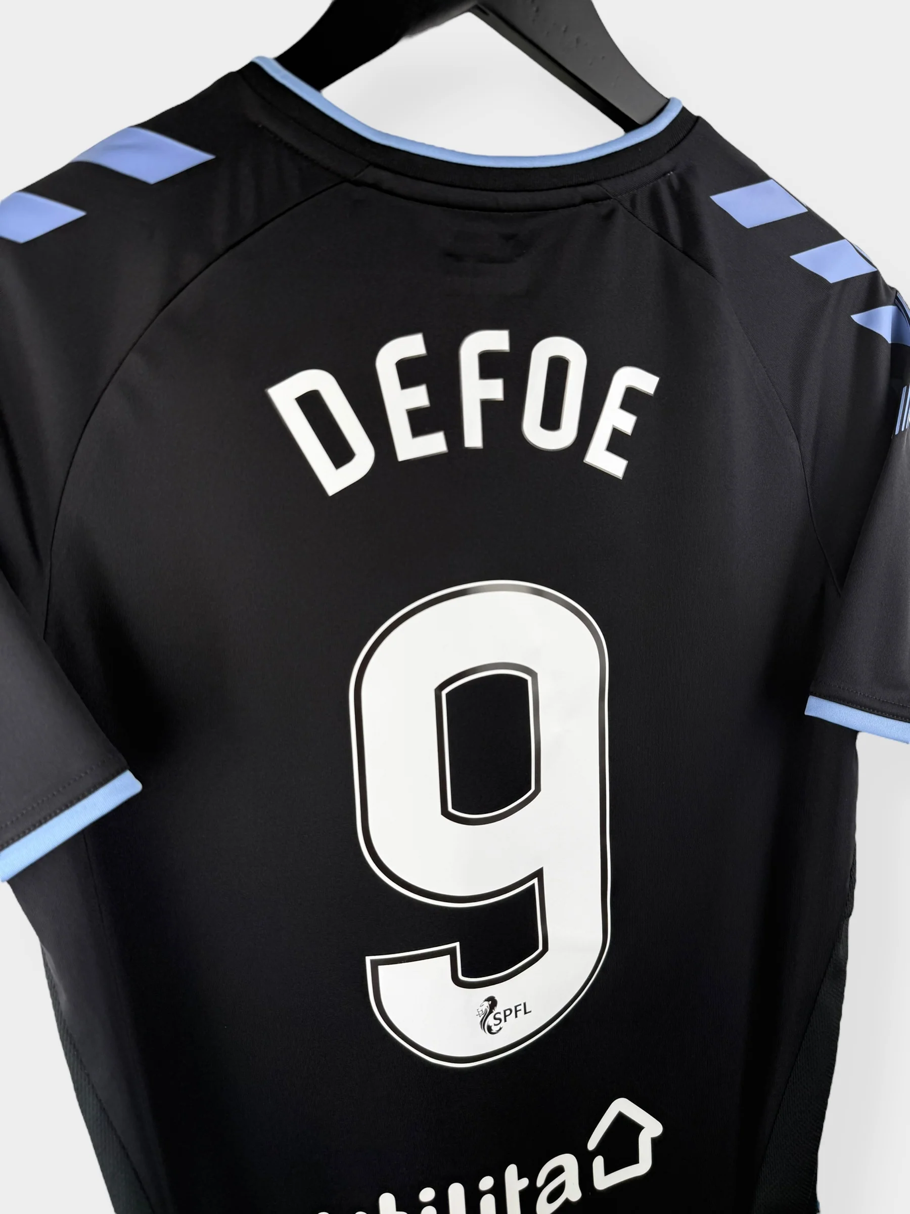 2019-20 RANGERS AWAY SHIRT DEFOE #9 M - Image 3
