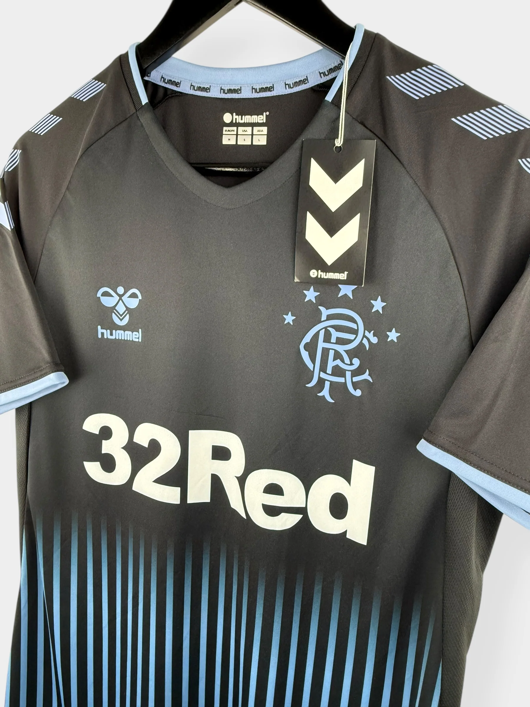 2019-20 RANGERS AWAY SHIRT DEFOE #9 M - Image 4