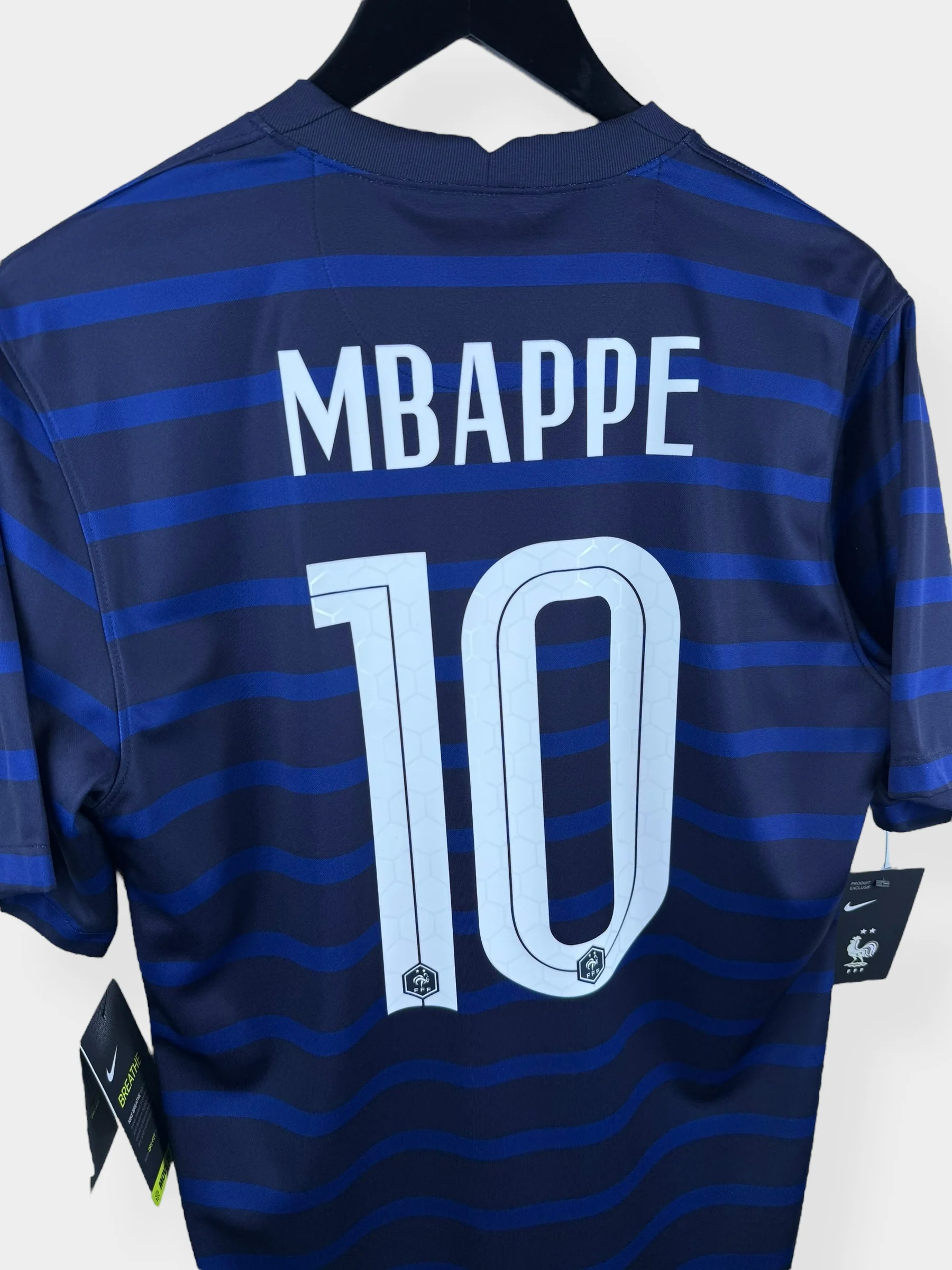 2020-21 FRANCE HOME SHIRT MBAPPE #10 M - Image 3