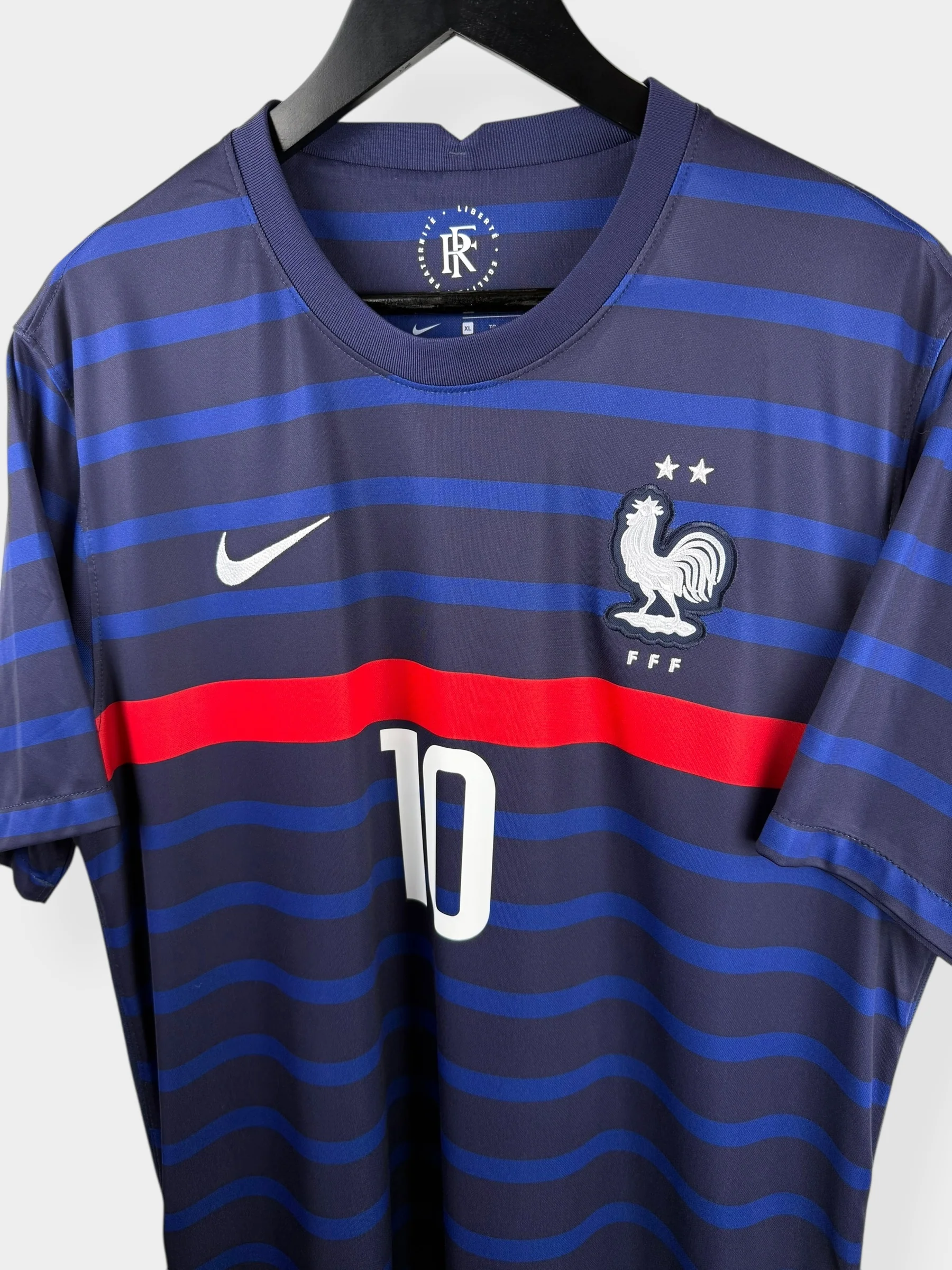 2020-21 FRANCE HOME SHIRT MBAPPE #10 XL - Image 4