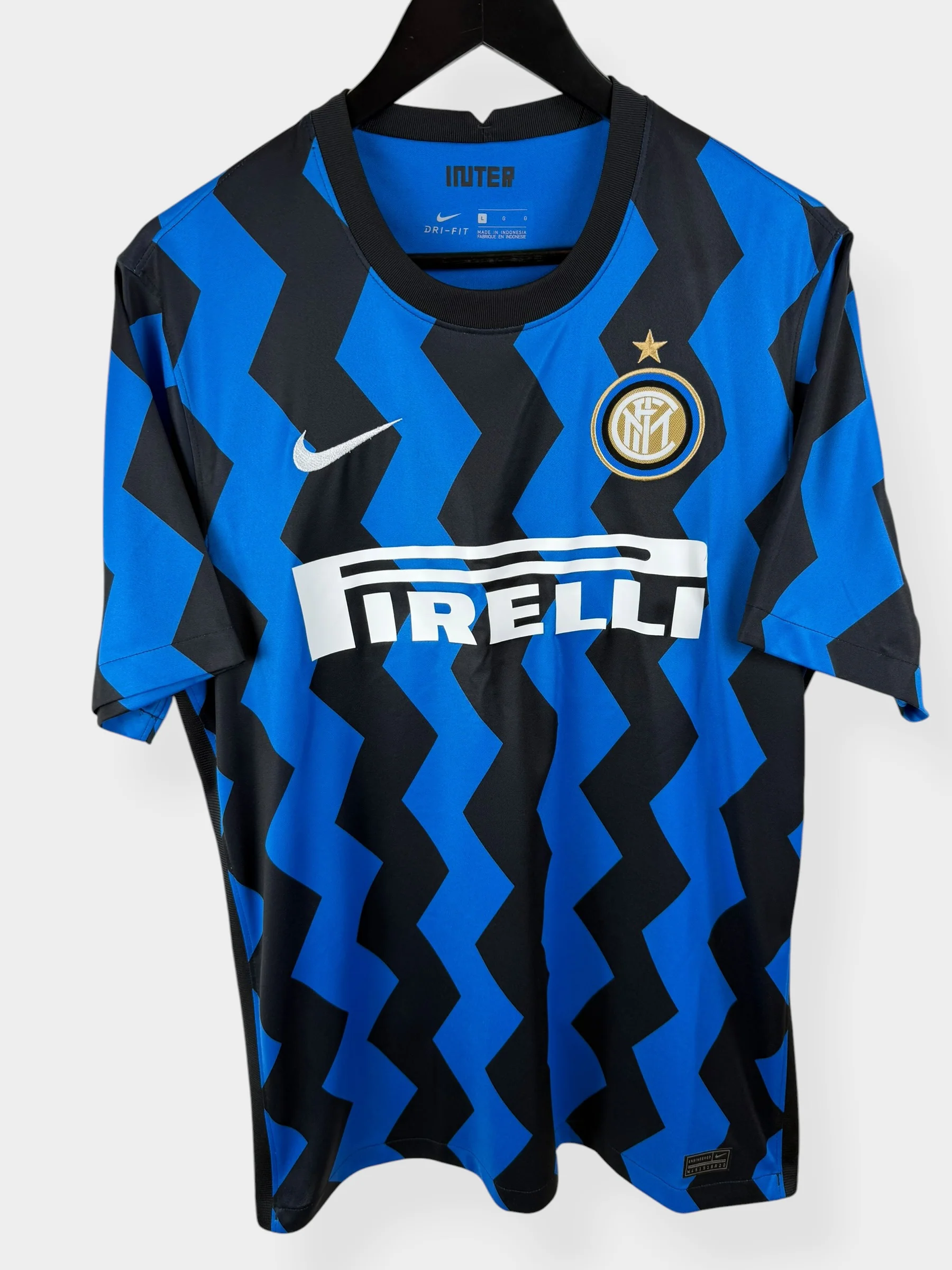 2020-21 INTER MILAN HOME SHIRT LAUTARO #10 L - Image 2