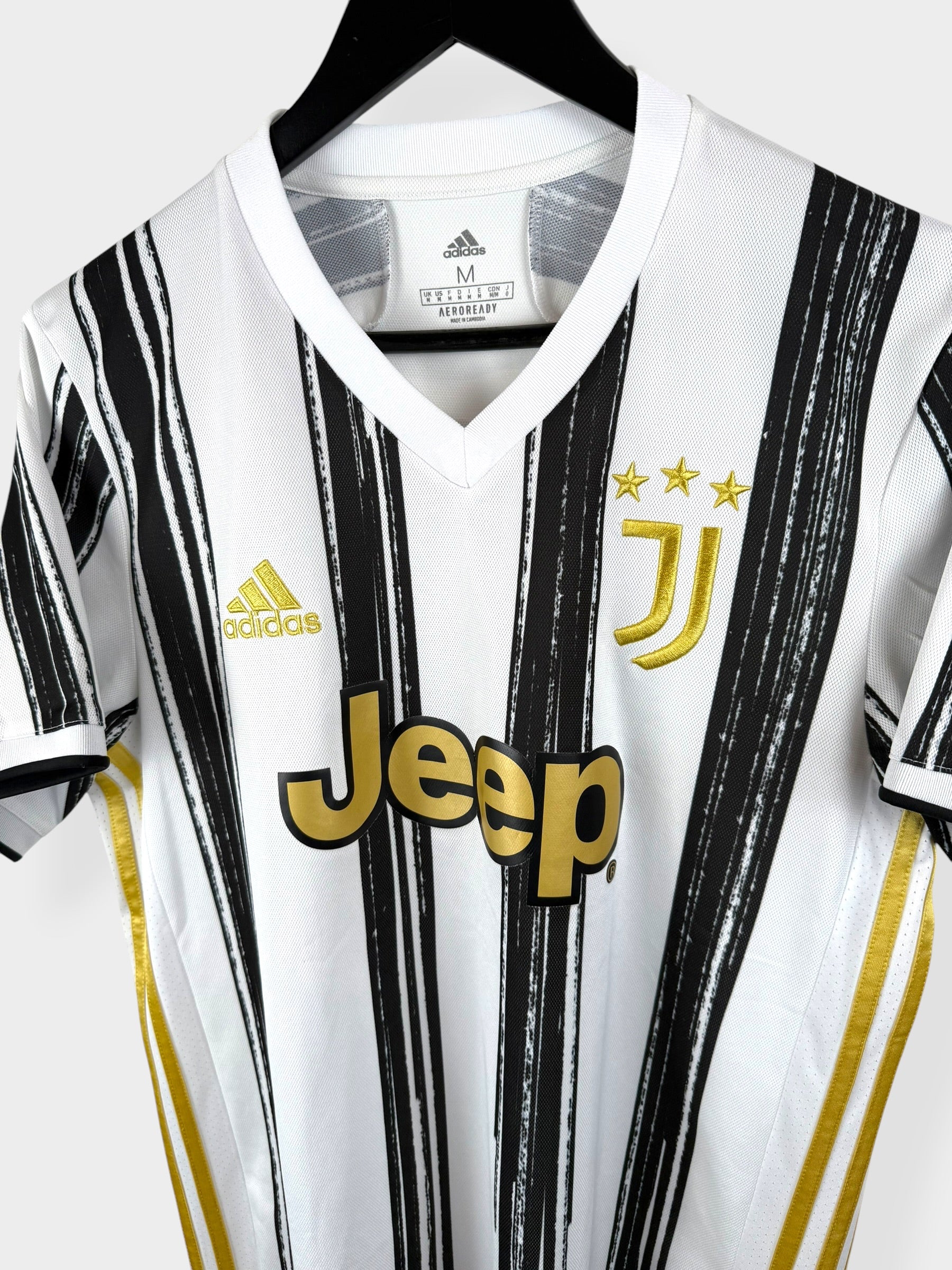 2020-21 JUVENTUS HOME SHIRT RONALDO #7 M - Image 4
