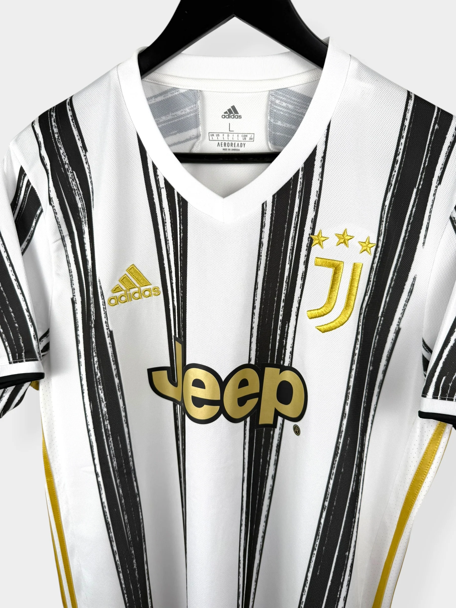 2020-21 JUVENTUS HOME SHIRT RONALDO #7 M - Image 4