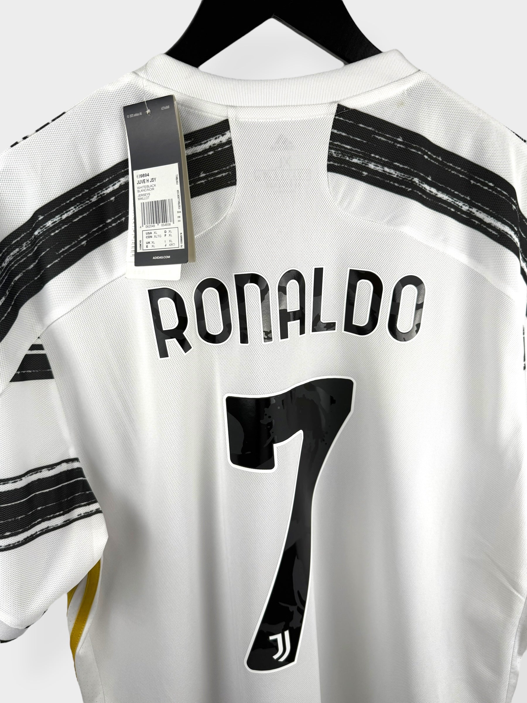 2020-21 JUVENTUS HOME SHIRT RONALDO #7 XL - Image 3