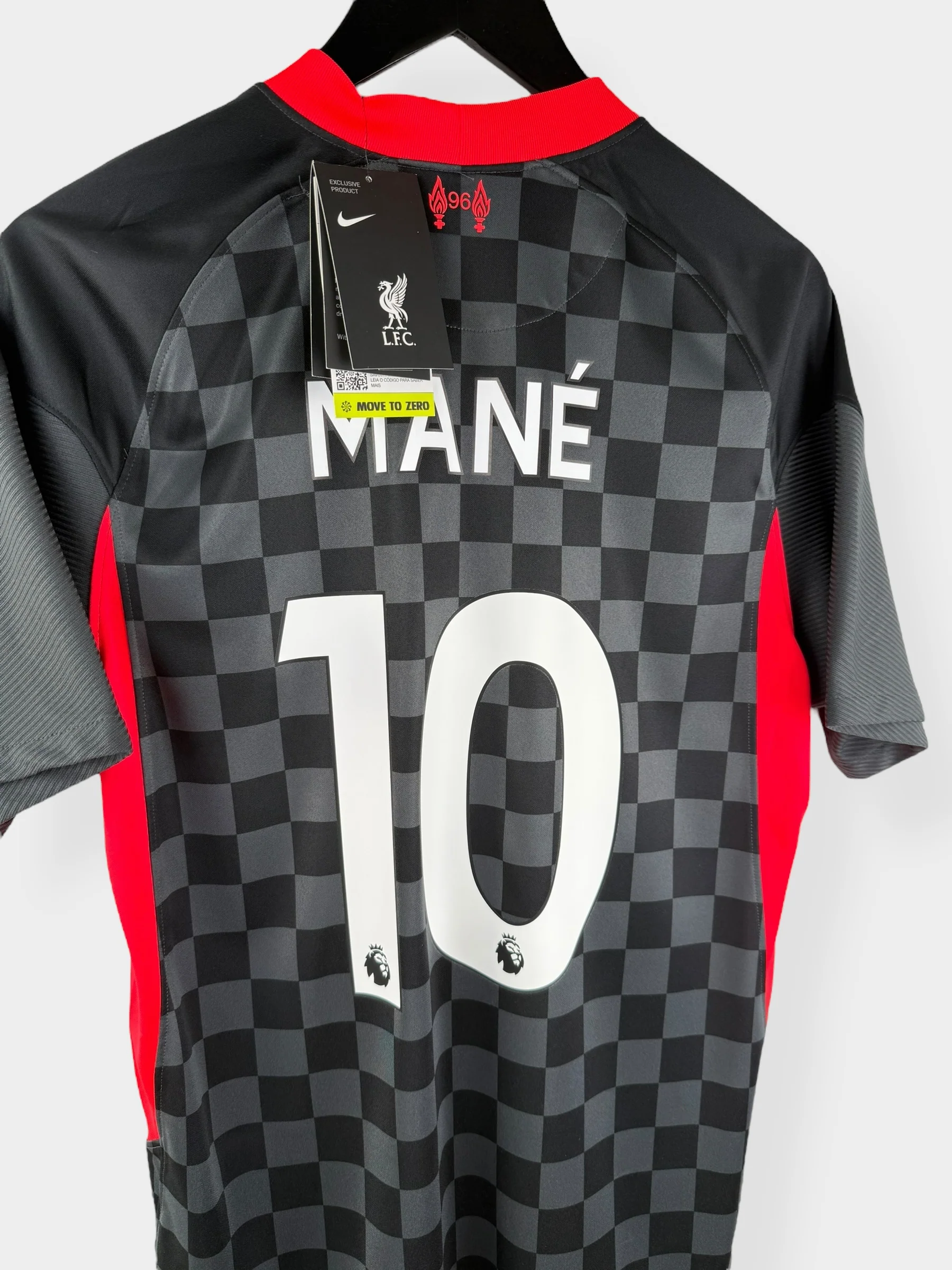 2020-21 LIVERPOOL THIRD SHIRT MANÉ #10 M - Image 3
