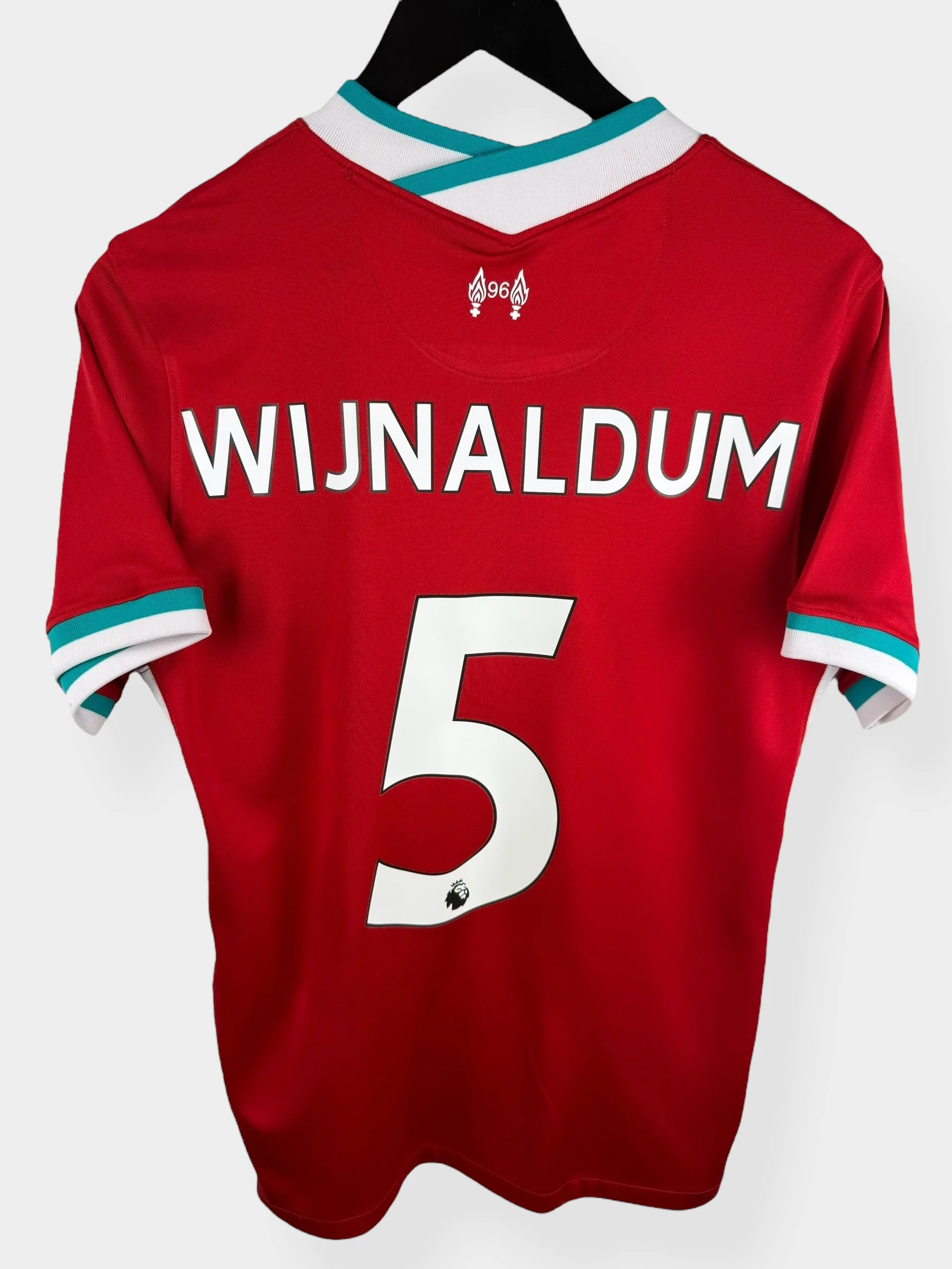2020-21 LIVERPOOL HOME SHIRT WIJNALDUM #5 S