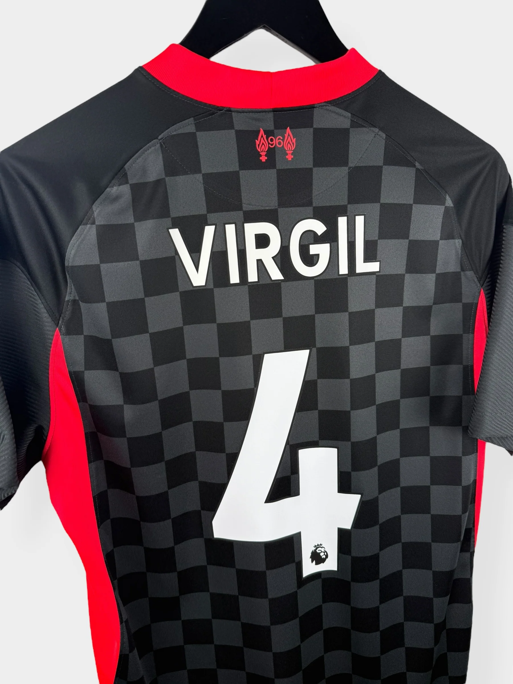 2020-21 LIVERPOOL THIRD SHIRT VIRGIL #4 M - Image 3