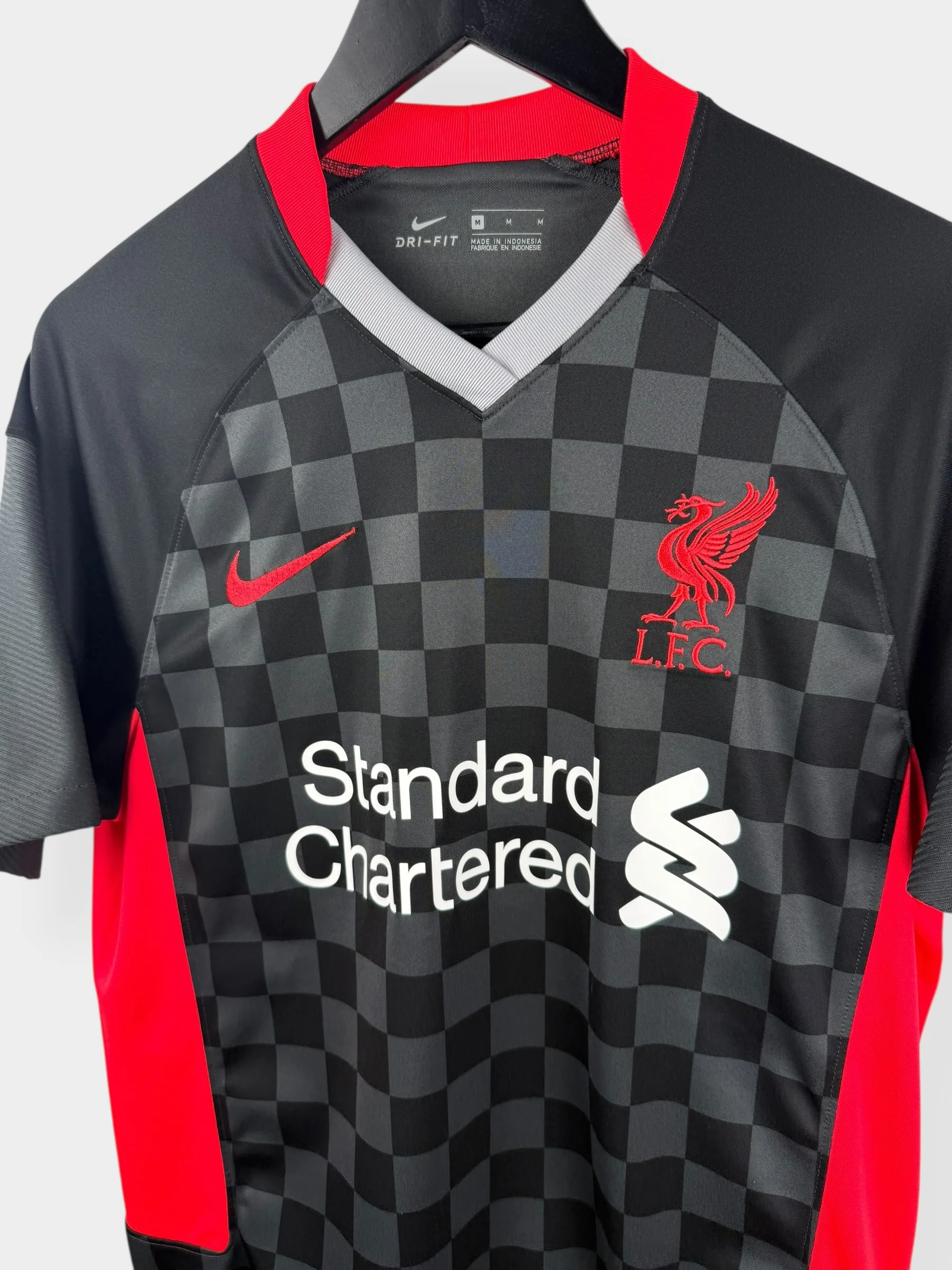 2020-21 LIVERPOOL THIRD SHIRT VIRGIL #4 M - Image 4