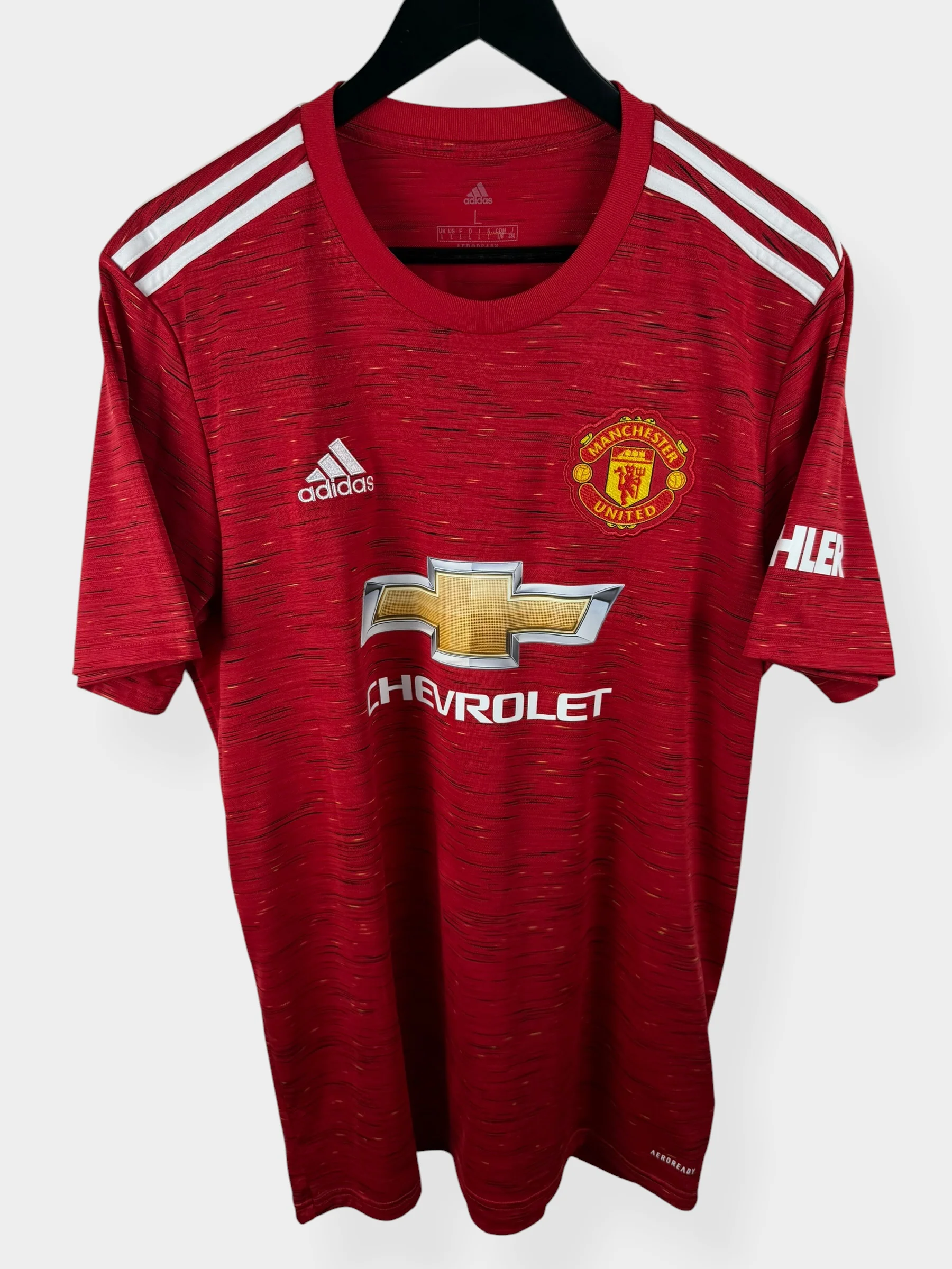 2020-21 MANCHESTER UNITED HOME SHIRT POGBA #6 L - Image 2