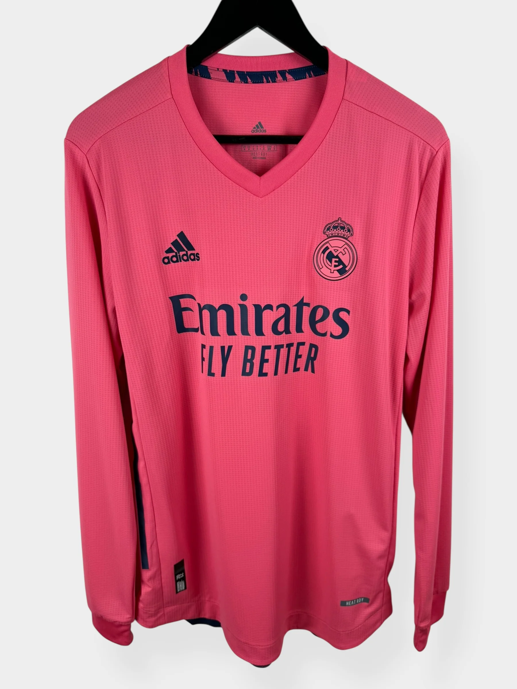 2020-21 REAL MADRID AWAY SHIRT PLAYER ISSUE LS SERGIO RAMOS #4 M - Image 2